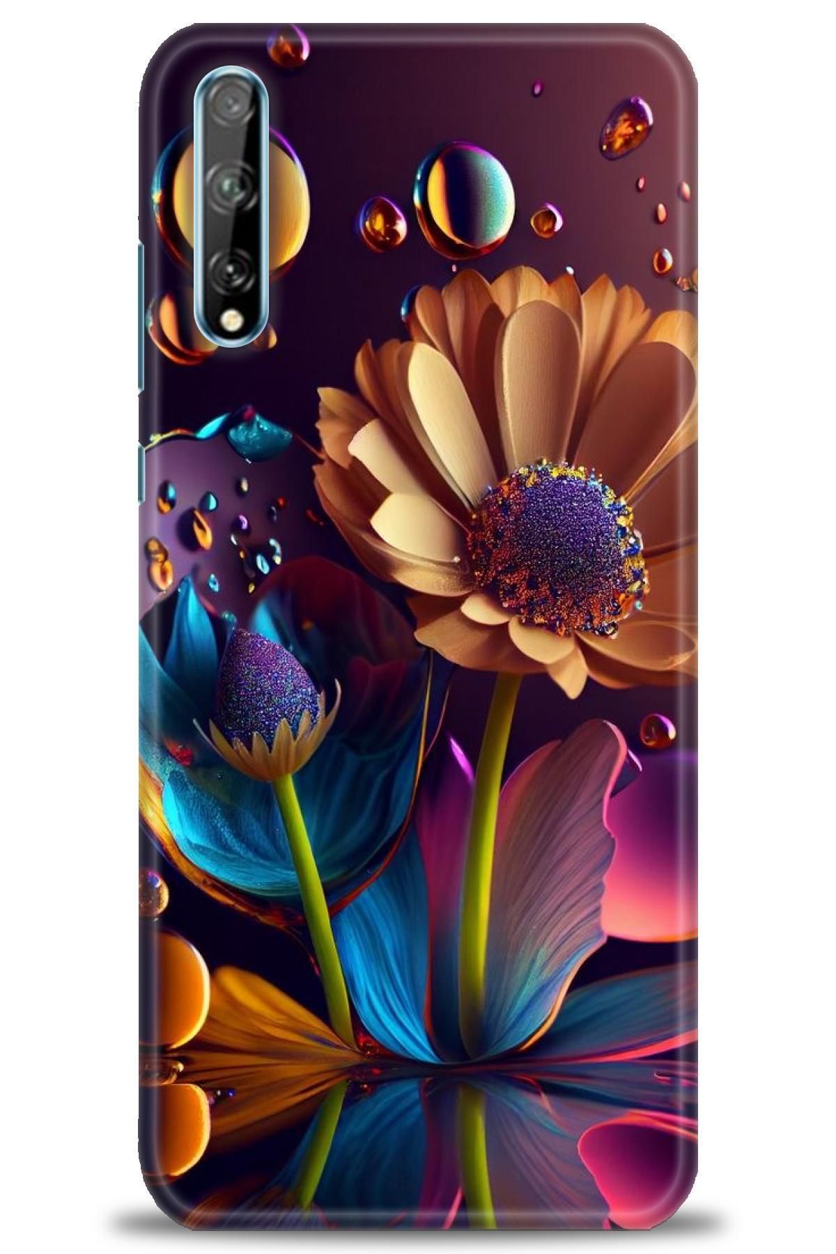 CooperTech Huawei Y8P İle Uyumlu HD Baskılı Silikon Kılıf - 350