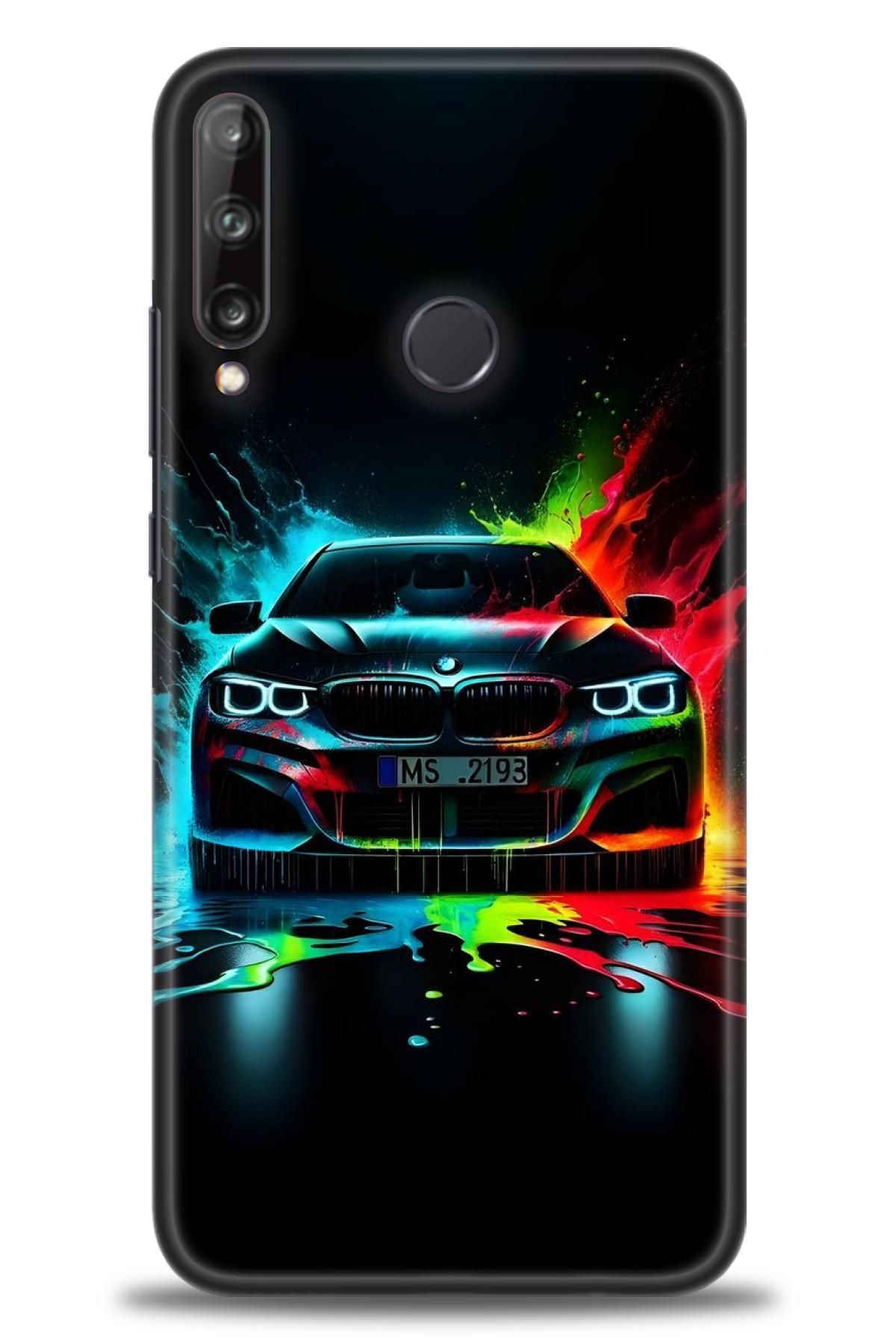 CooperTech Huawei P40 Lite E İle Uyumlu HD Baskılı Silikon Kılıf - 578