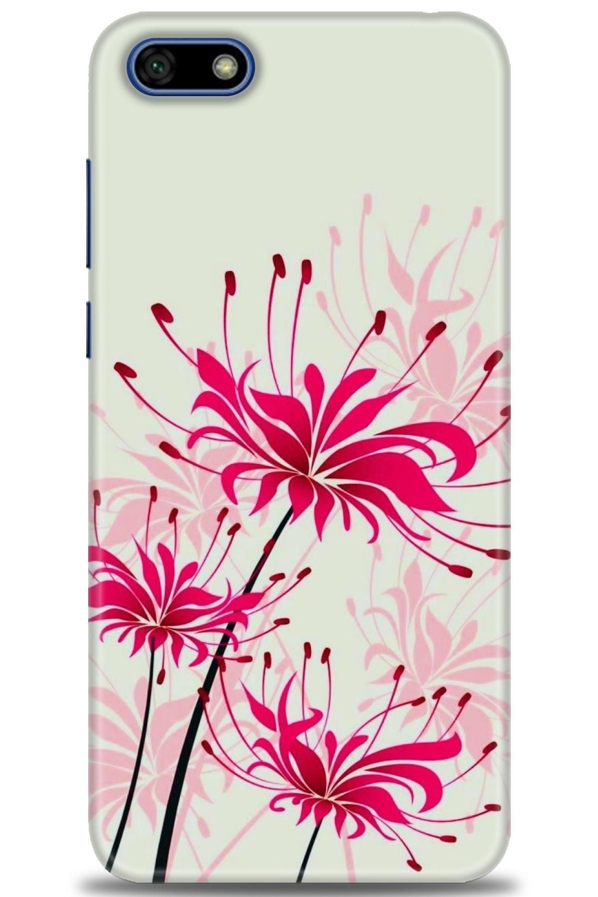 CooperTech Huawei Y5 2018 İle Uyumlu HD Baskılı Silikon Kılıf - 1043