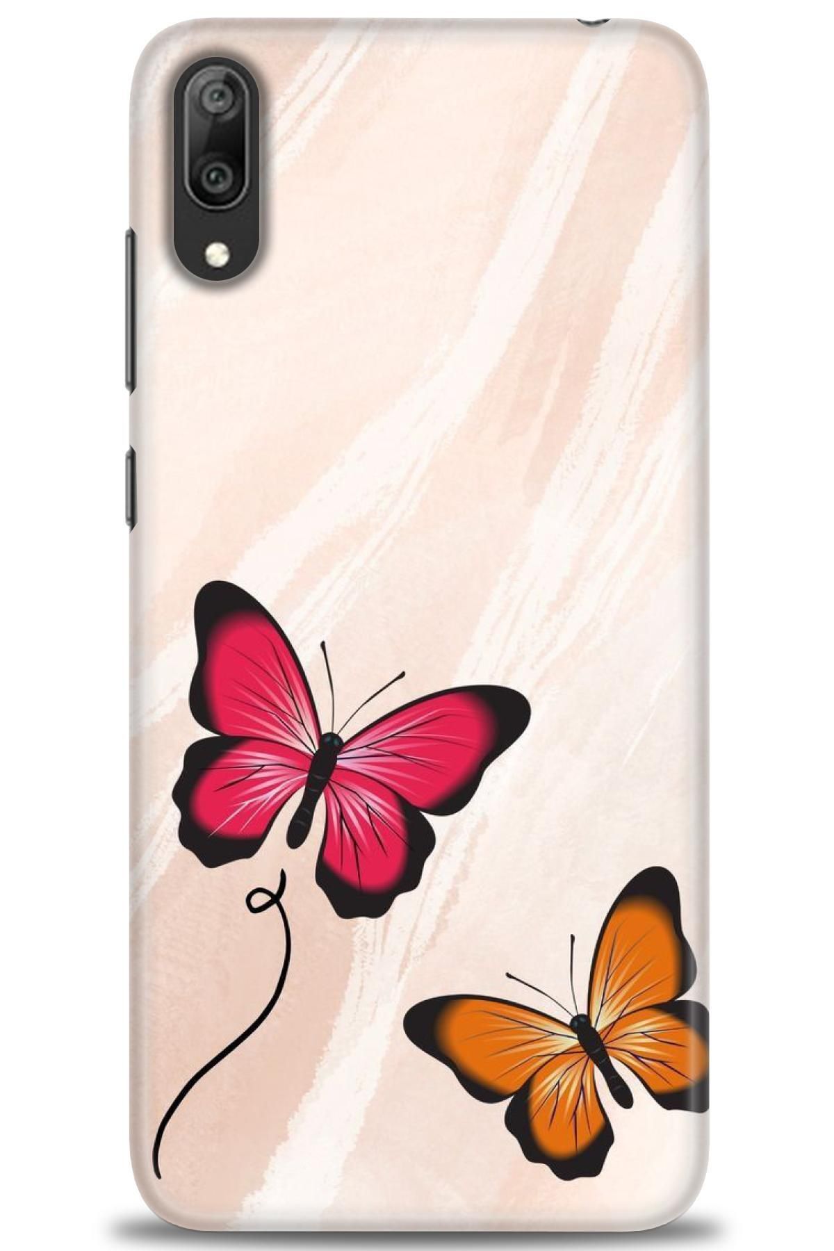 CooperTech Huawei Y7 Prime 2019 İle Uyumlu HD Baskılı Silikon Kılıf - 730