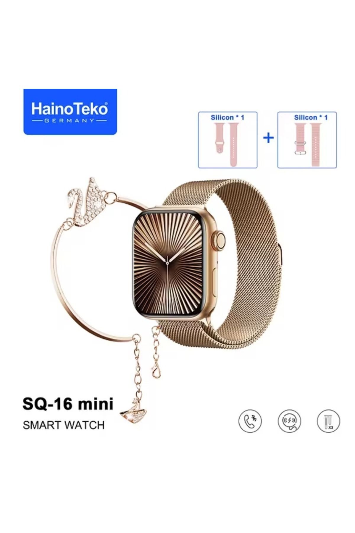Missey HRS Teknoloji SQ-16 Mini 3 Kordonlu Saat