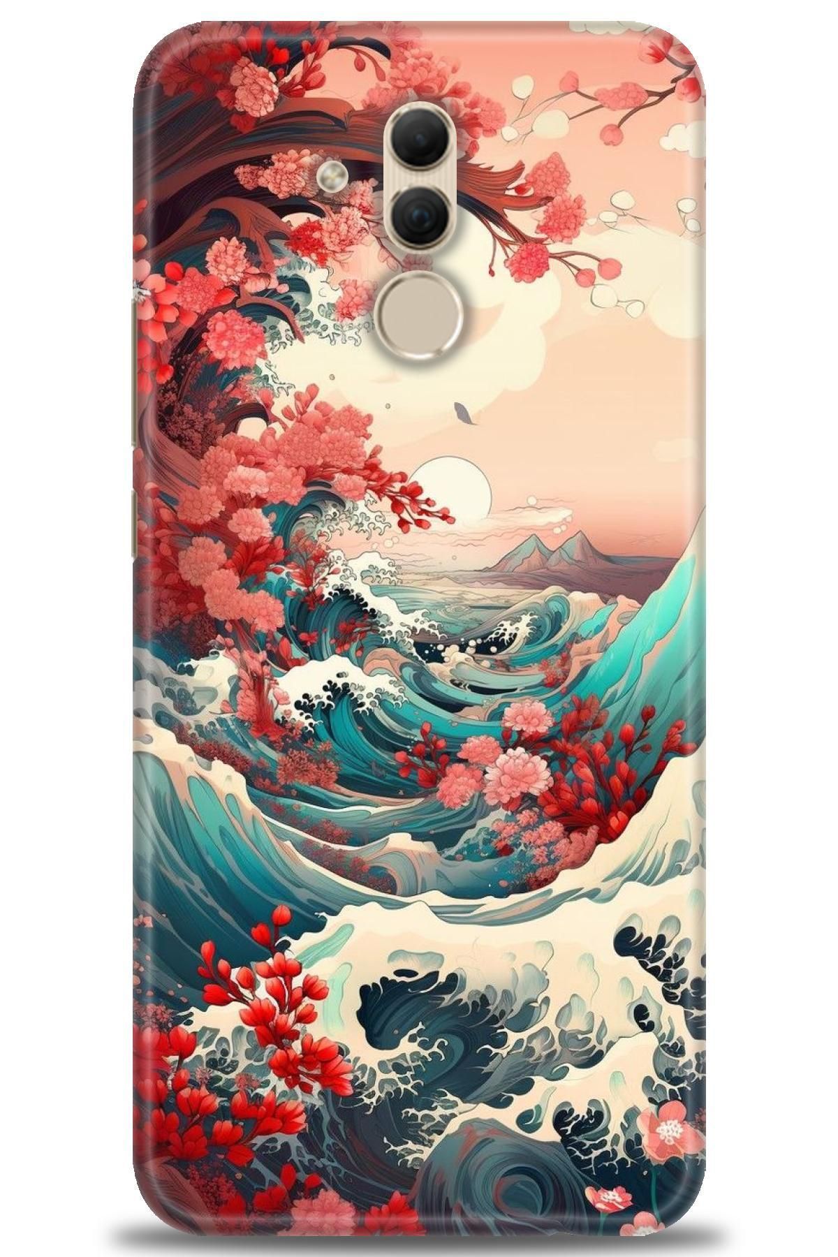 CooperTech Huawei Mate 20 Lite İle Uyumlu HD Baskılı Silikon Kılıf - 880