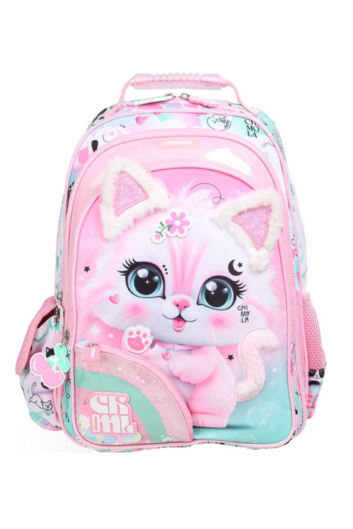 high value chimola okul çantası Pink CAT (İTHAL)