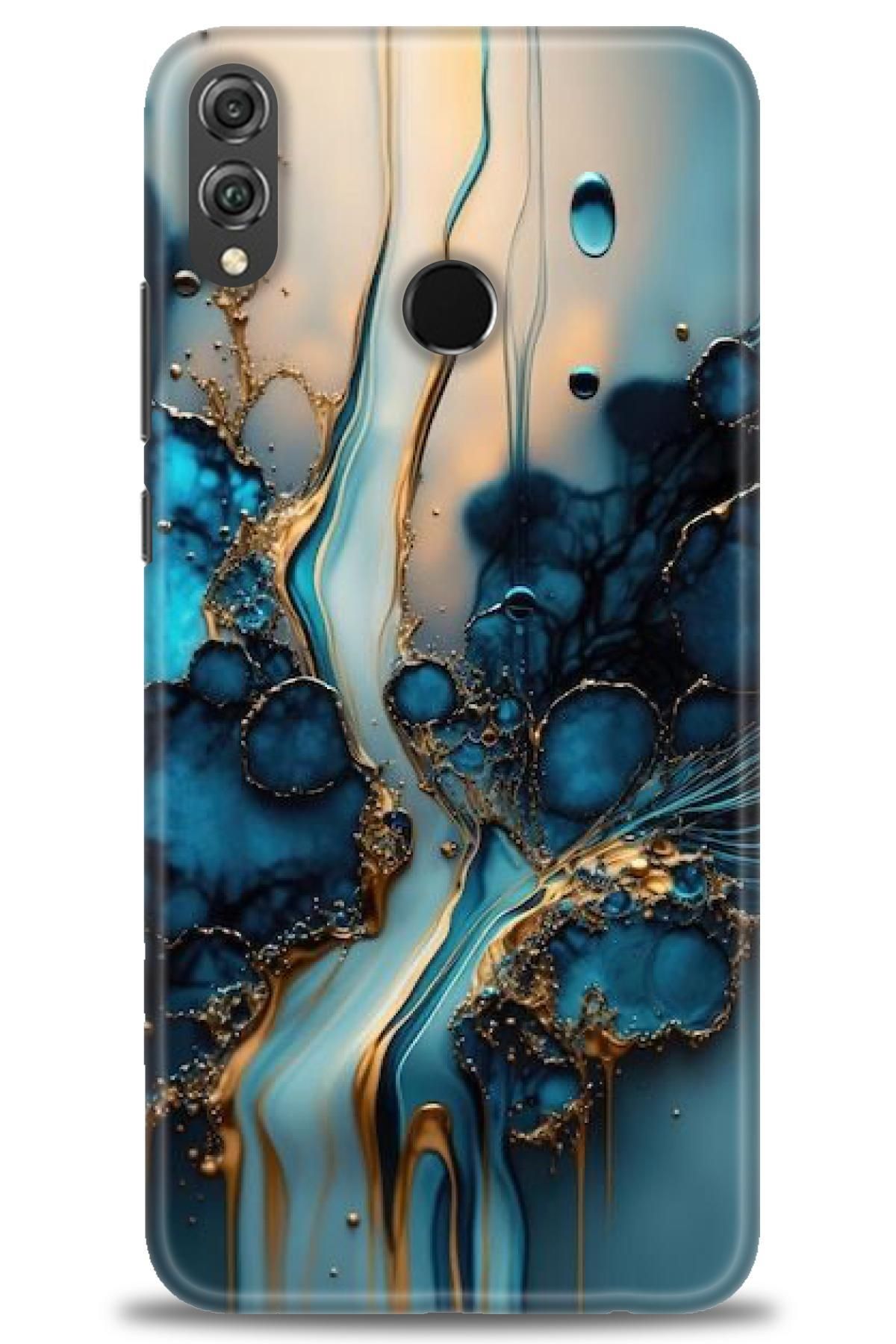 CooperTech Huawei Honor 8X İle Uyumlu HD Baskılı Silikon Kılıf - 224