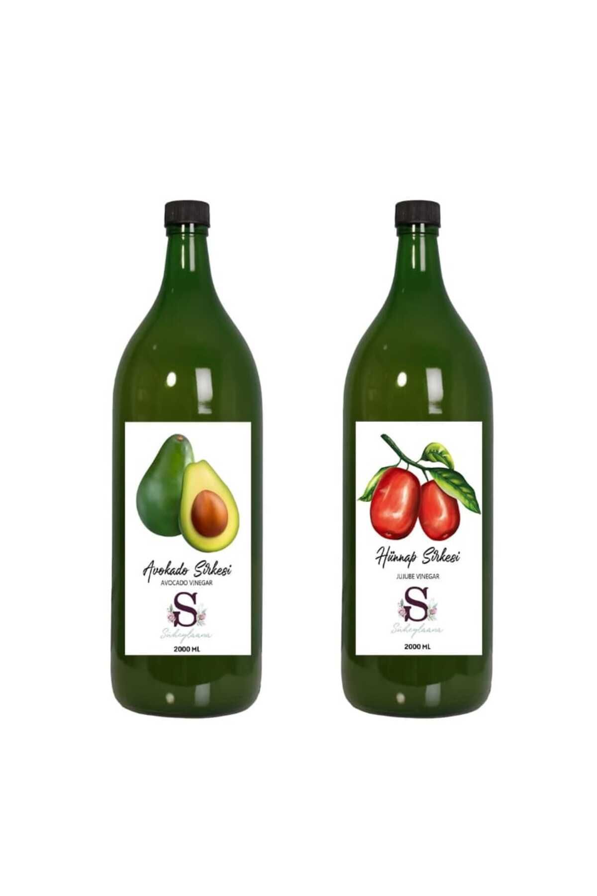Süheylaana Doğal Avokado Sirkesi 2000 Ml - Doğal Hünnap Sirkesi 2000 Ml