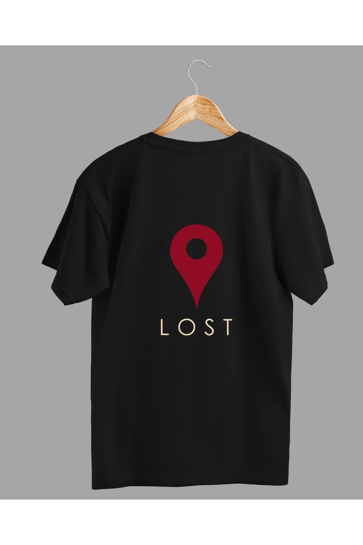 Ebiidesign Lost Tasarımlı Baskılı T-Shirt