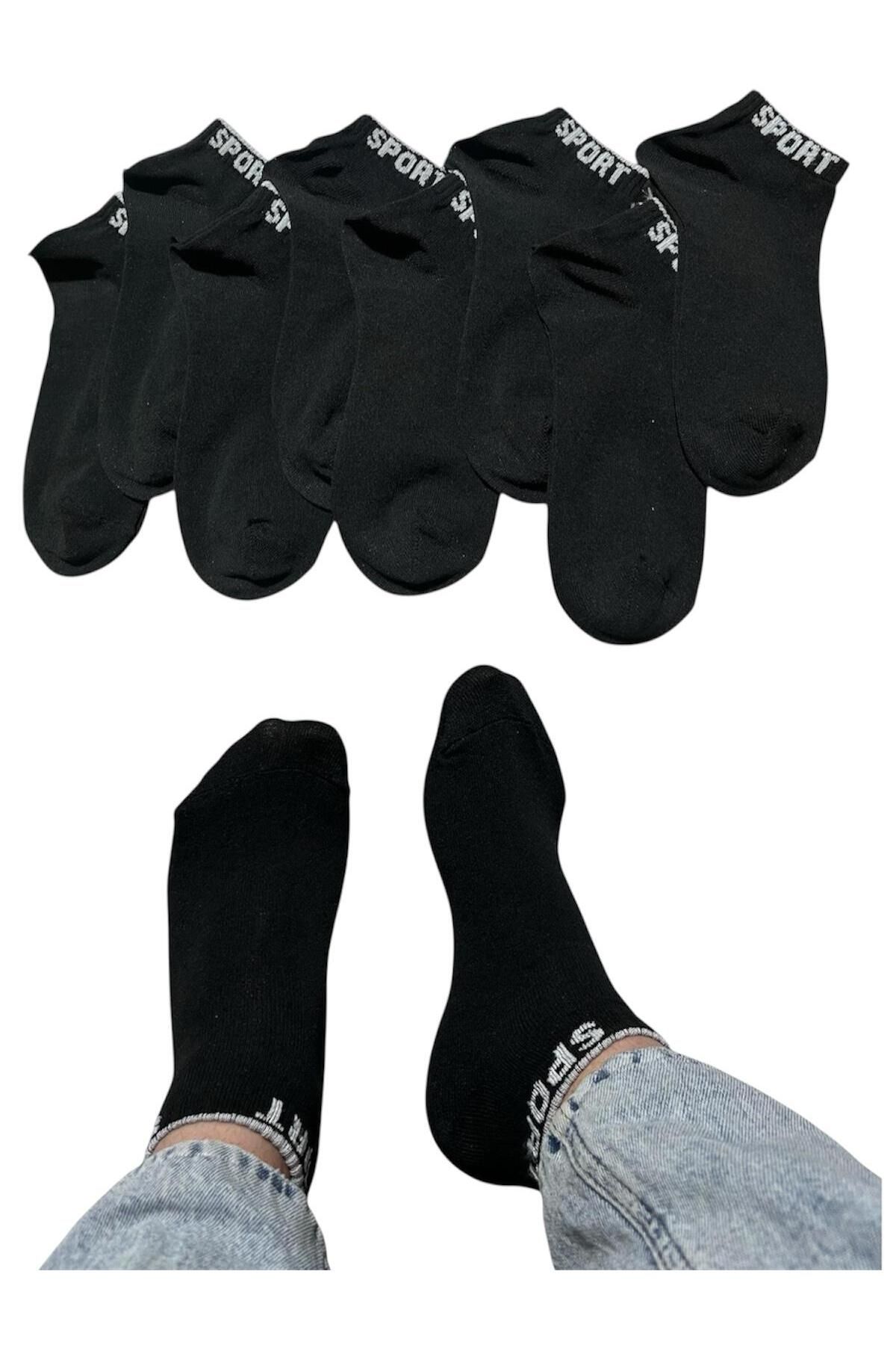 BYNDRSOCKS 7 Çift Erkek Patik Pamuklu Çorap