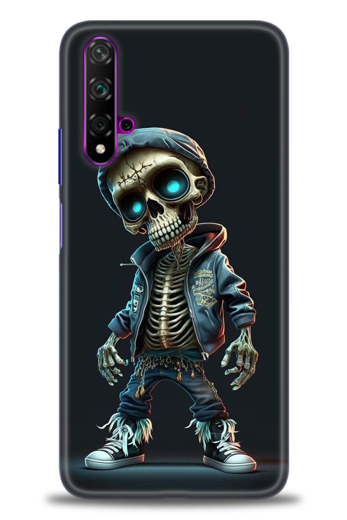 CooperTech Huawei Nova 5T İle Uyumlu HD Baskılı Silikon Kılıf - 433