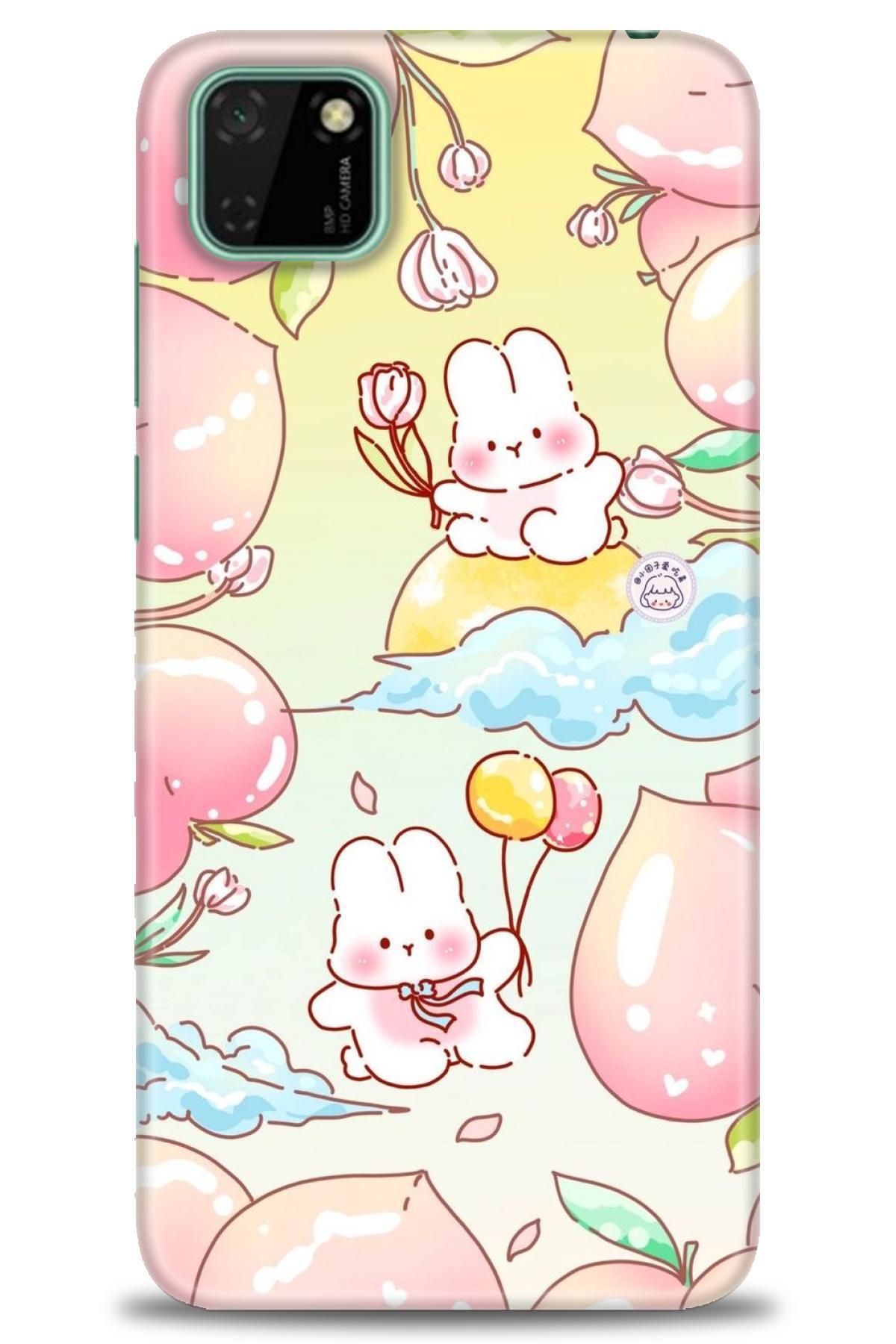 CooperTech Huawei Y5P İle Uyumlu HD Baskılı Silikon Kılıf - 828
