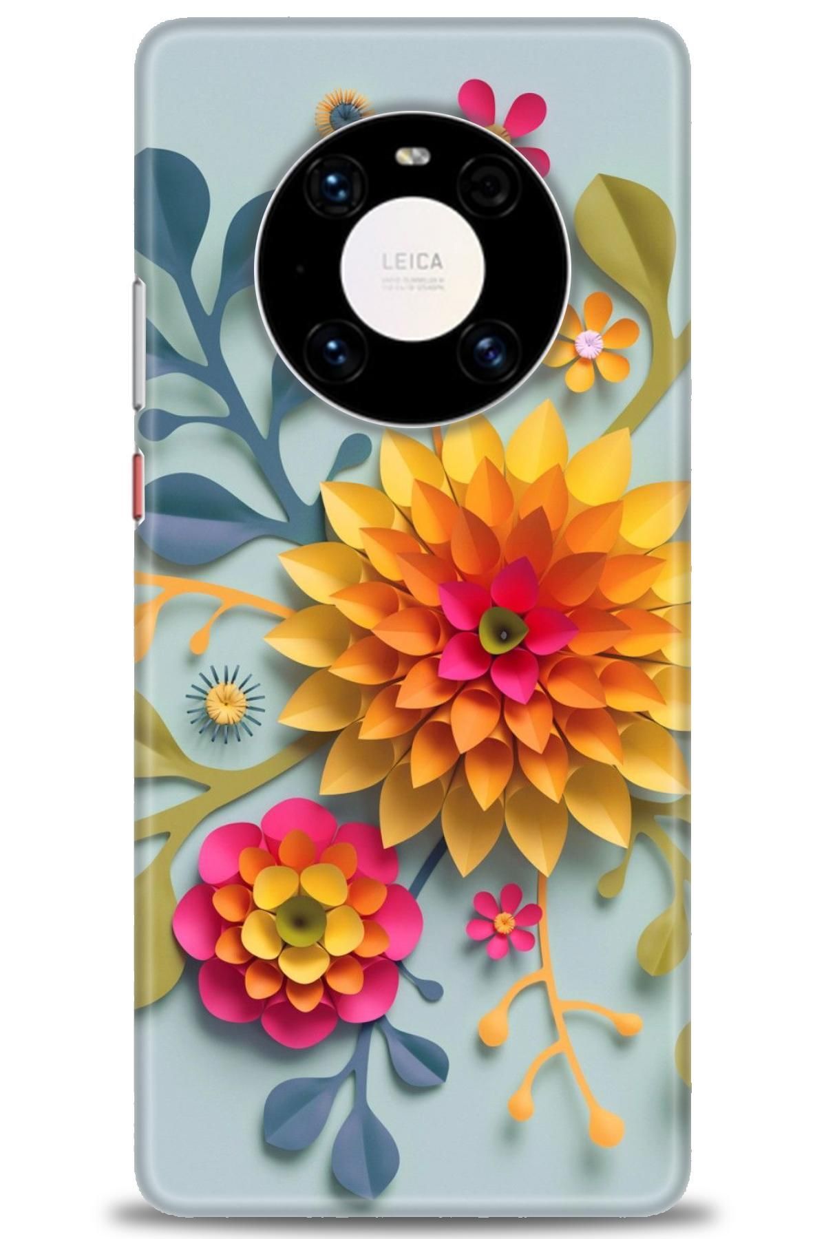 CooperTech Huawei Mate 40 Pro İle Uyumlu HD Baskılı Silikon Kılıf - 345
