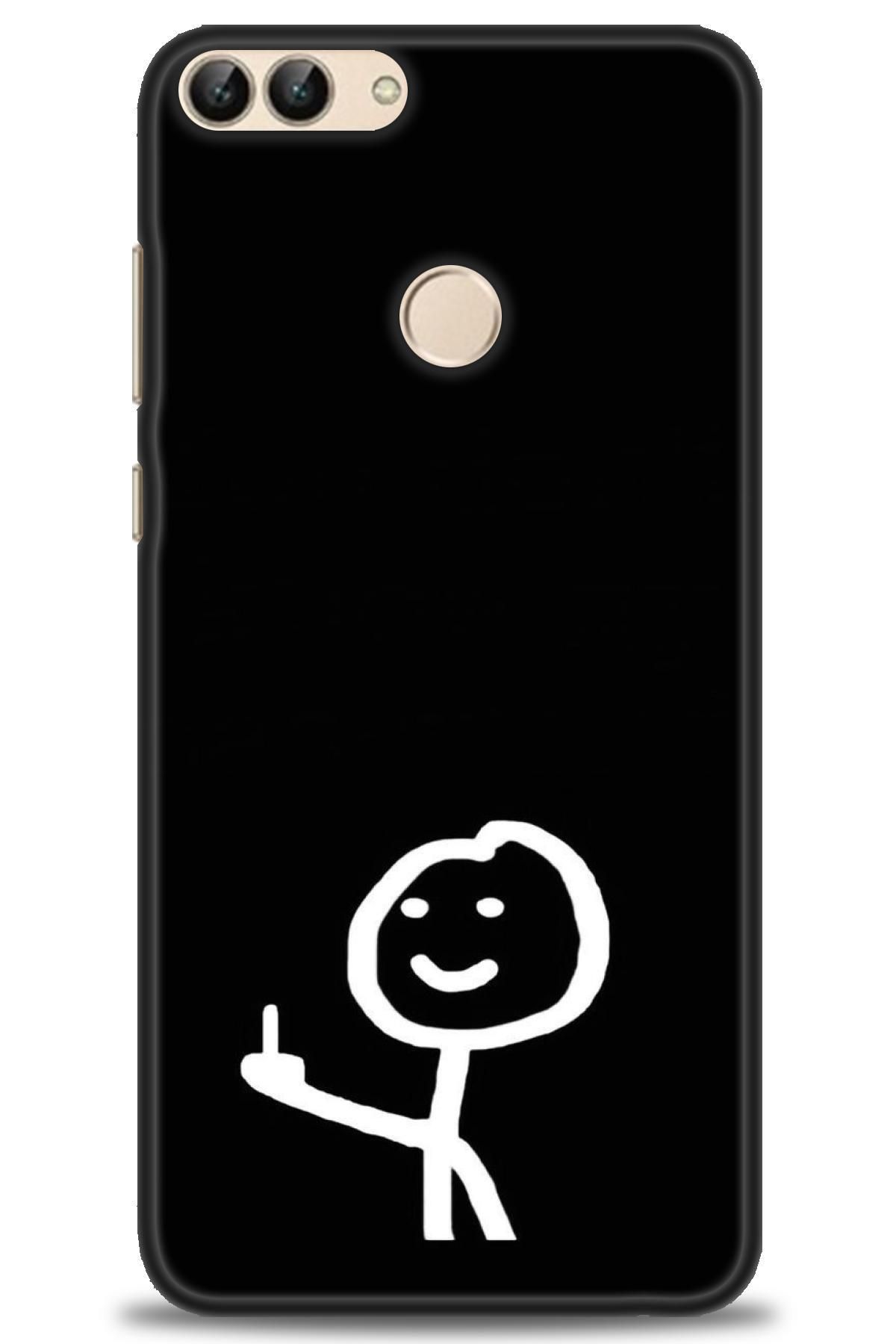 CooperTech Huawei P Smart İle Uyumlu HD Baskılı Silikon Kılıf - 237