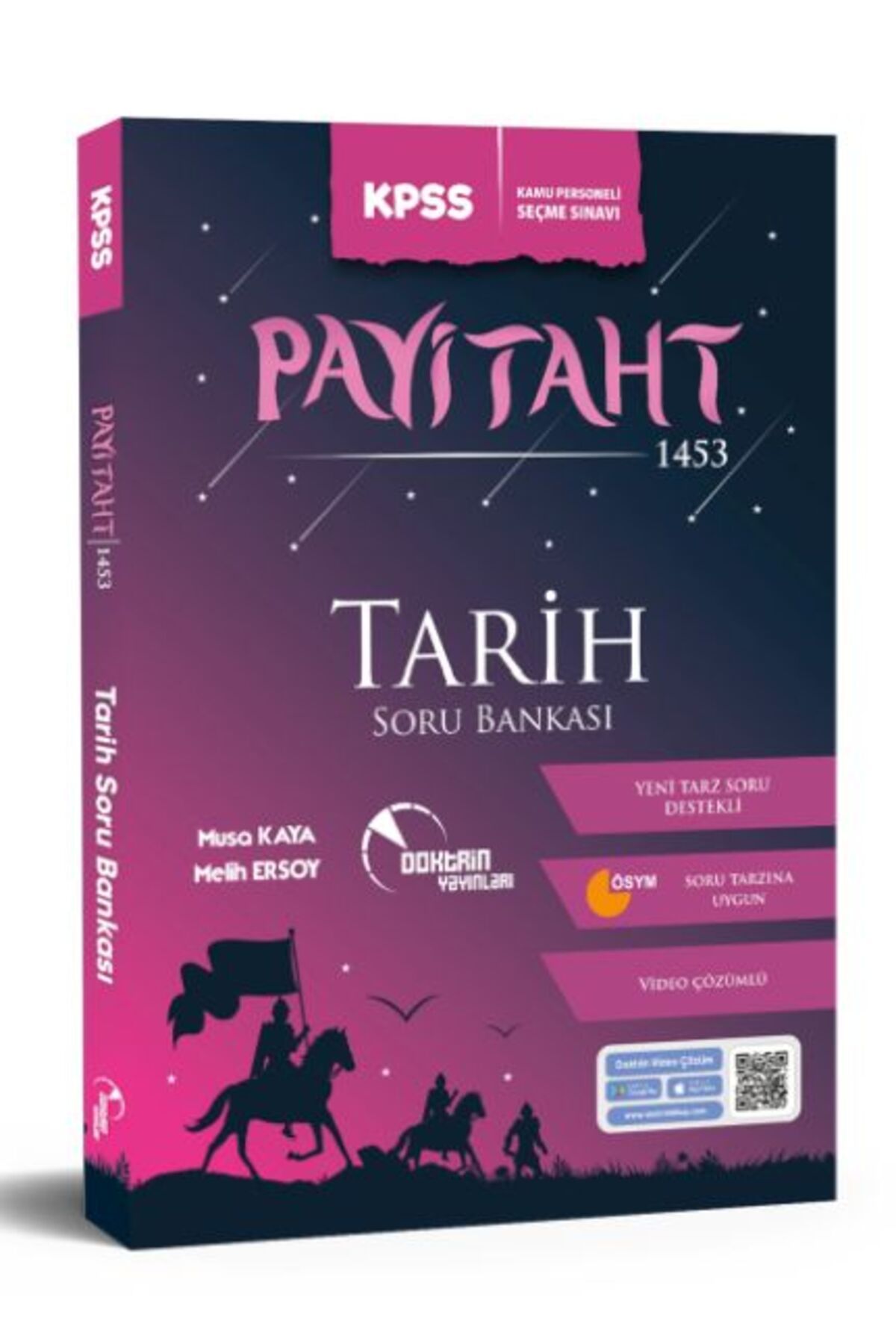 Destek Yayınları Doktrin Yayınları KPSS Payitaht 1453 Tarih Soru Bankası (Video Çözümlü)
