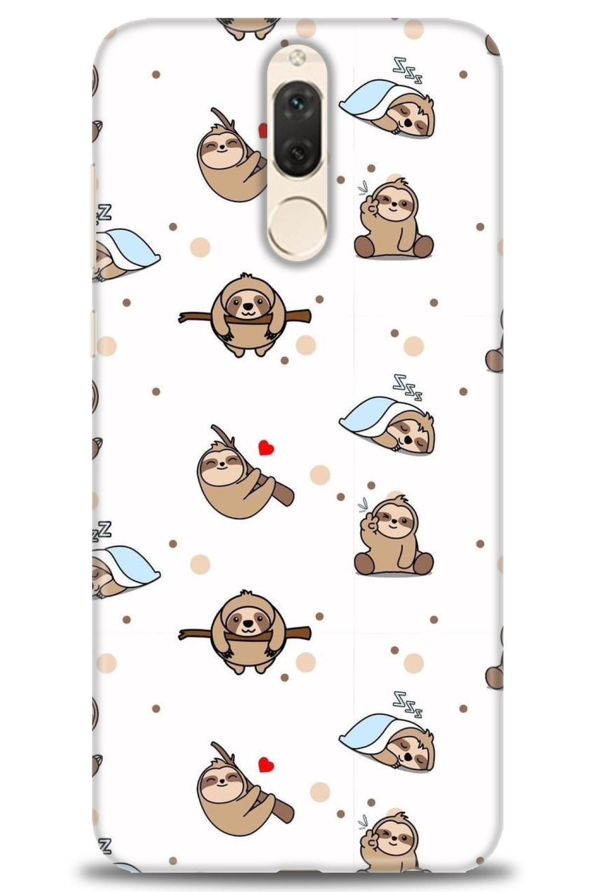 CooperTech Huawei Mate 10 Lite İle Uyumlu HD Baskılı Silikon Kılıf - 910