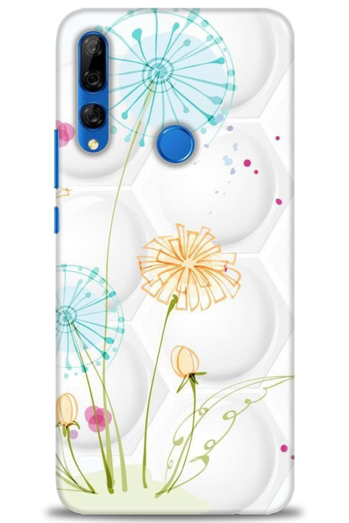 CooperTech Huawei Y9 Prime 2019 İle Uyumlu HD Baskılı Silikon Kılıf - 56