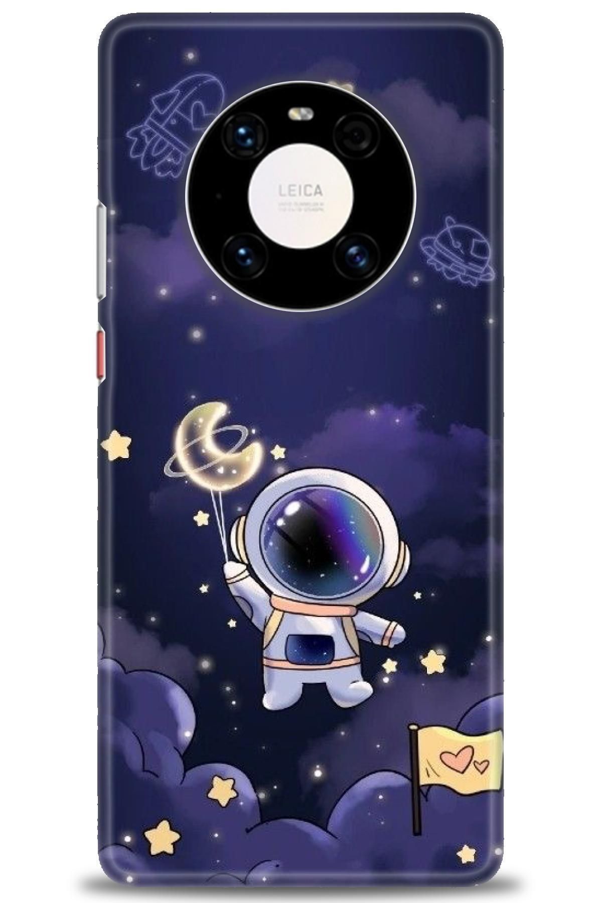 CooperTech Huawei Mate 40 Pro İle Uyumlu HD Baskılı Silikon Kılıf - 378