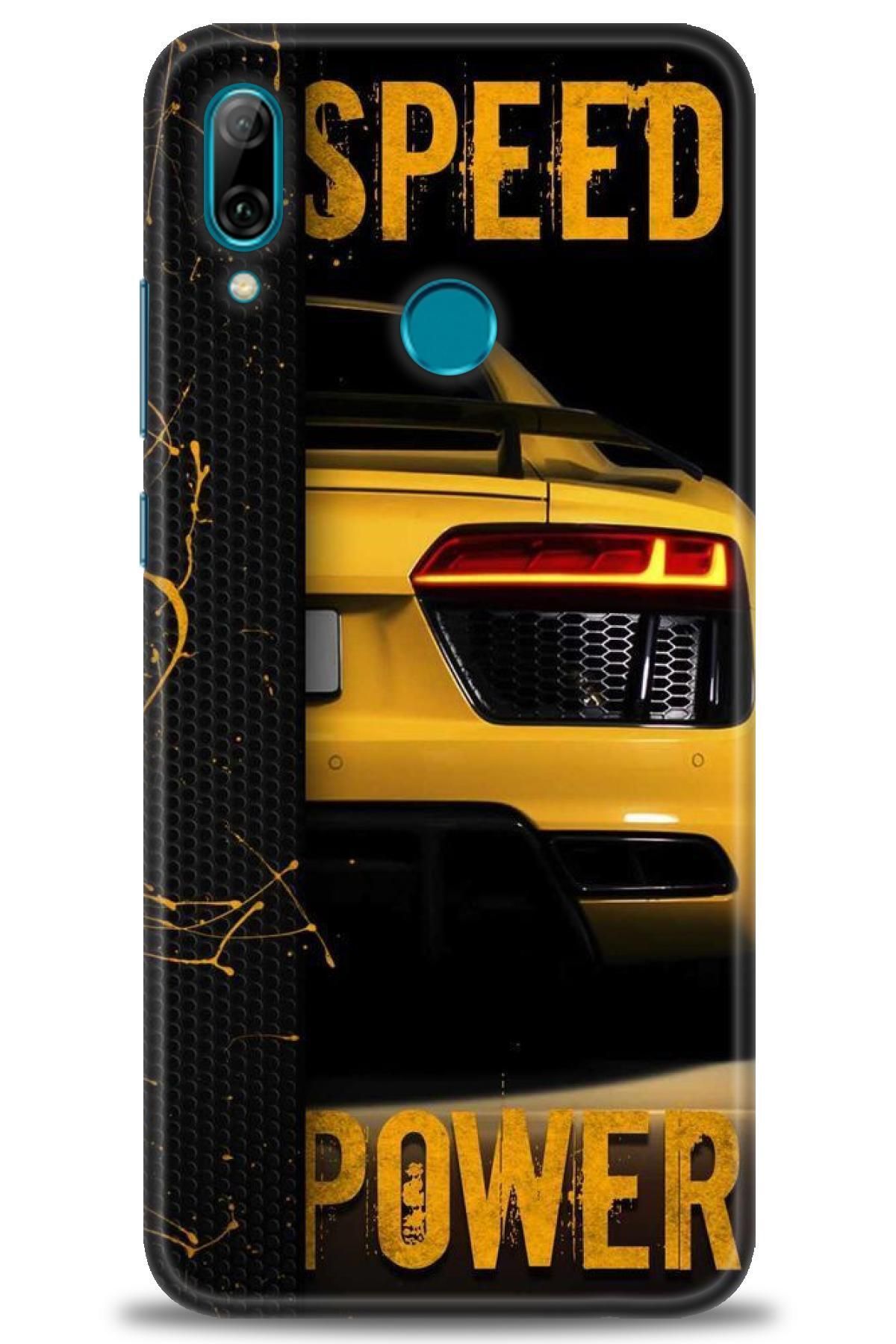 CooperTech Huawei P Smart Pro 2019 İle Uyumlu HD Baskılı Silikon Kılıf - 987