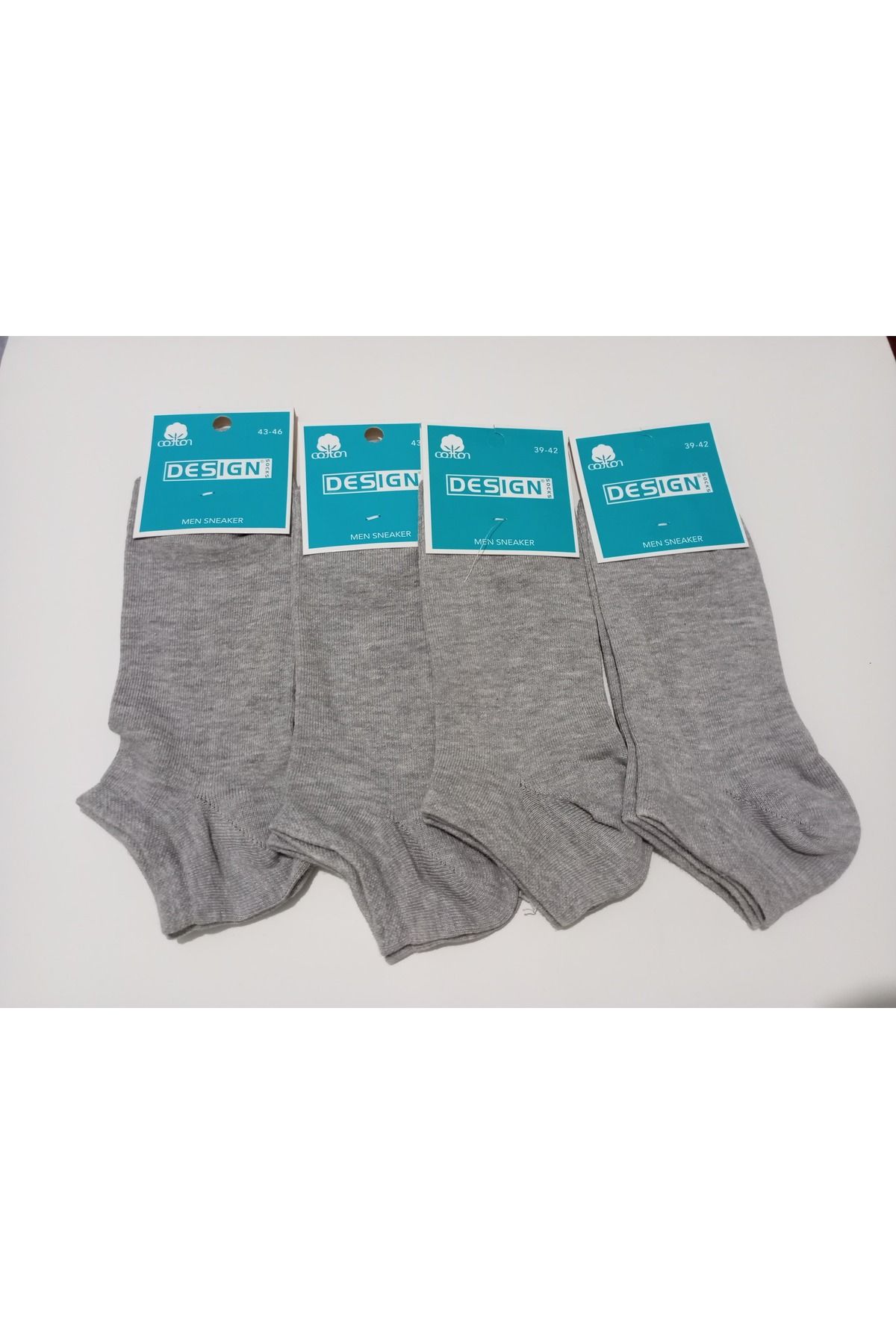 RBS SOCKS ERKEK PAMUKLU NAYLONSUZ KISA PATİK 8'Lİ