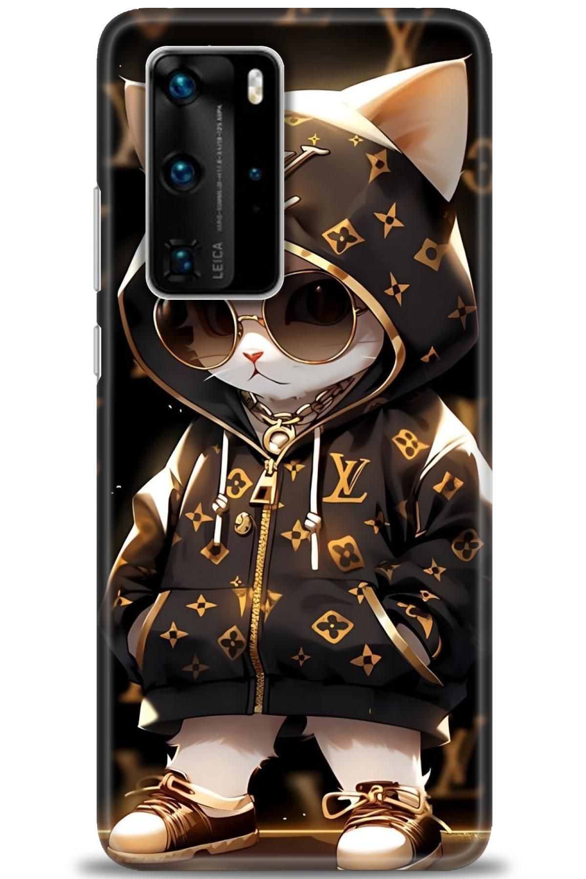 CooperTech Huawei P40 Pro İle Uyumlu HD Baskılı Silikon Kılıf - 338