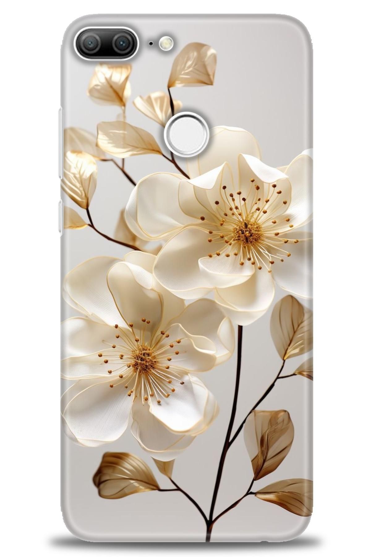CooperTech Huawei Honor 9 Lite İle Uyumlu HD Baskılı Silikon Kılıf - 1049