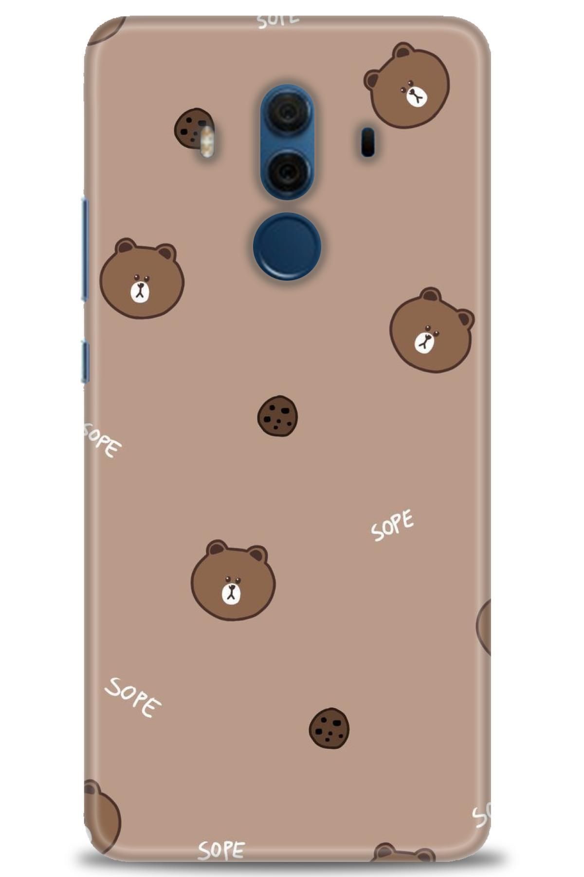 CooperTech Huawei Mate 10 Pro İle Uyumlu HD Baskılı Silikon Kılıf - 1056