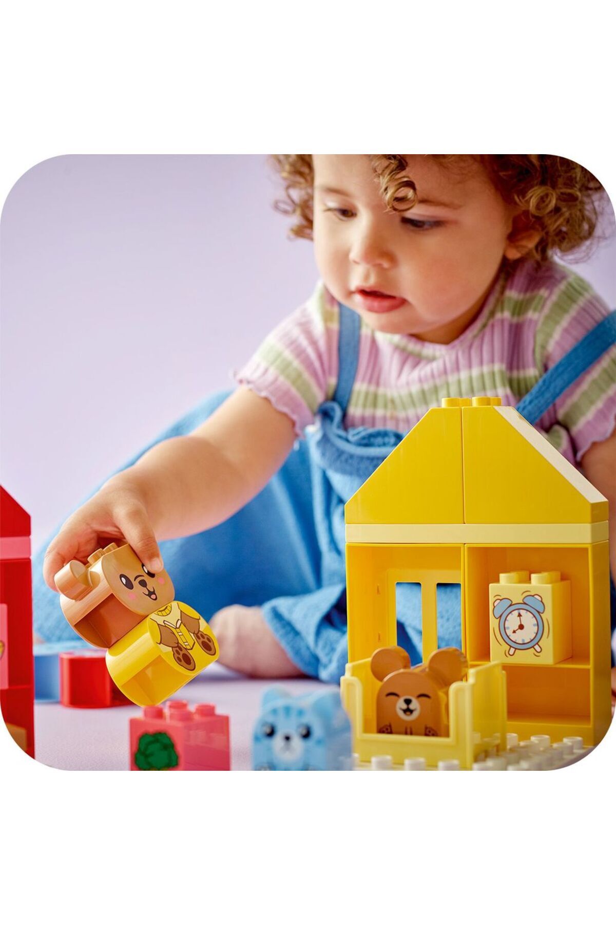 LEGO ® DUPLO® İlk Günlük Rutinlerim: Yemek ve Uyku Zamanı 10414 - 1/2+ Oyuncak Yapım Seti (28P) fotoğrafı 5 (önizleme)