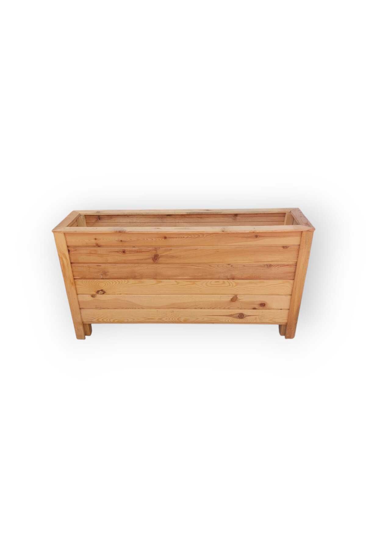 Marka YİĞİT KERESTECİLİK ÇAM ÇİÇEKLİK (56cm Yükseklik, 1m Eni, 24cm iç kısım eni)