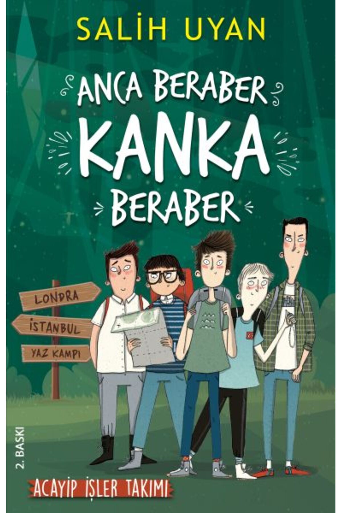 Türk Dil Kurumu Yayınları Anca Beraber Kanka Beraber - Acayip İşler Takımı
