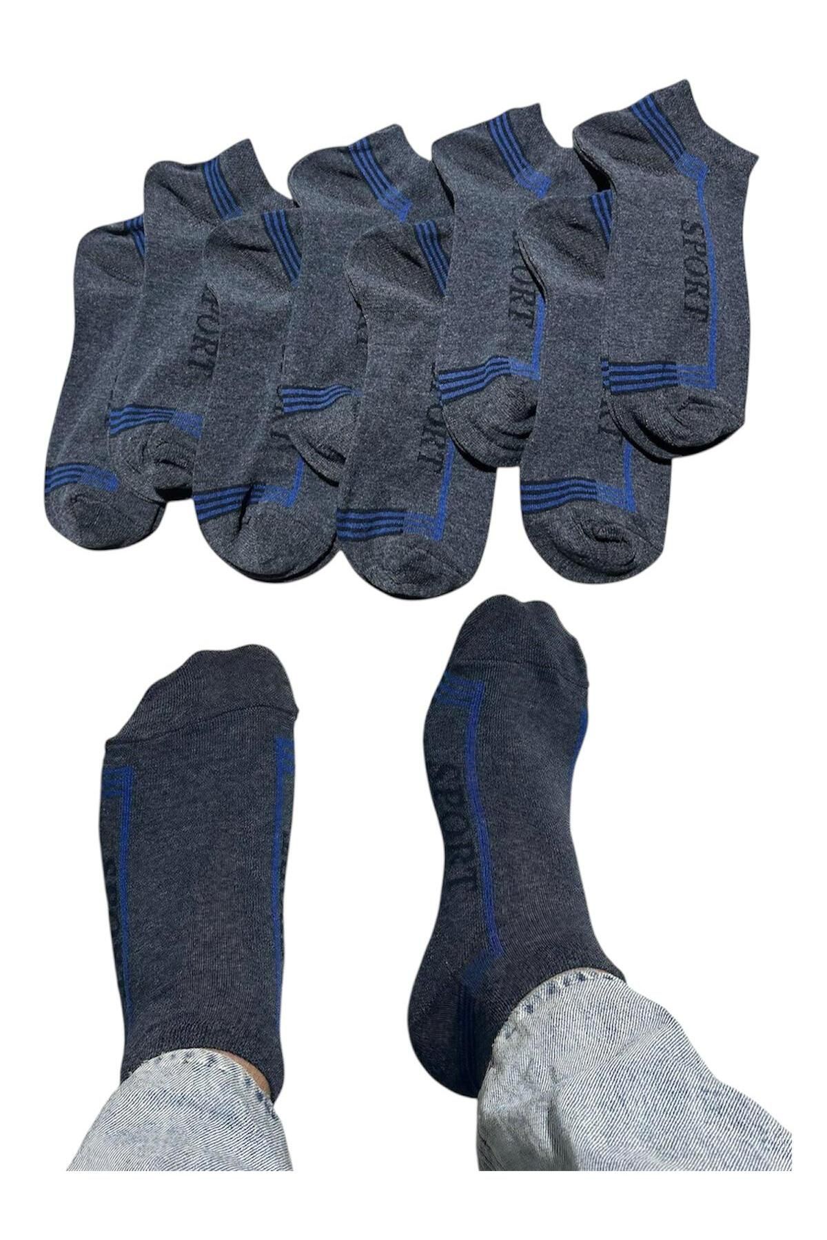 BYNDRSOCKS 7 Çift Erkek Patik Pamuklu Çorap