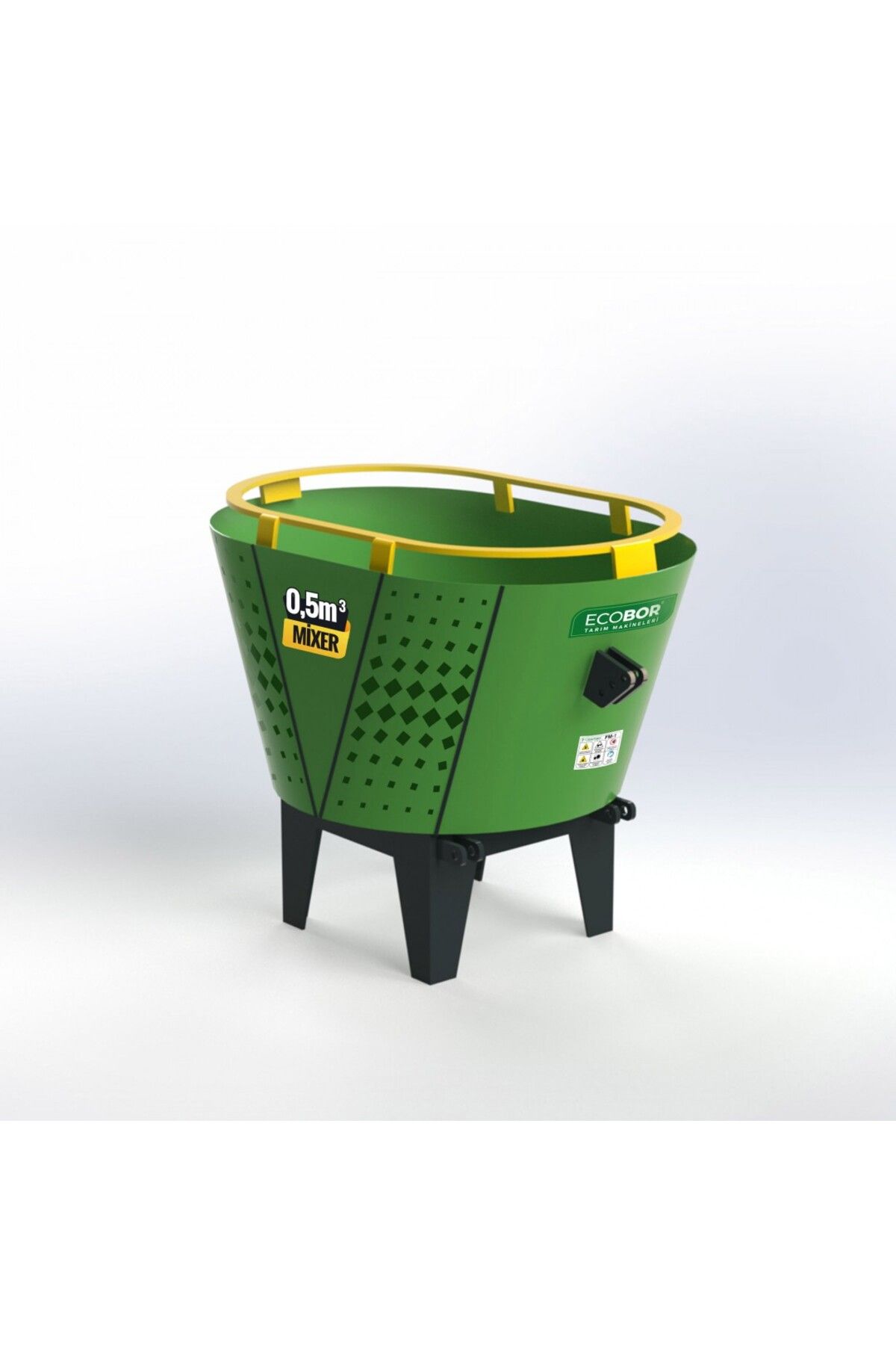 ECOBOR FM05 0.5m³ Yem Karma Makinesi
