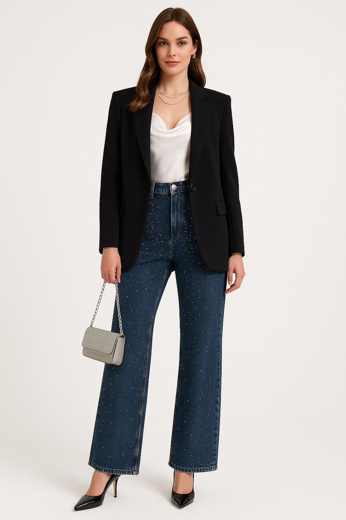 EB Denim Taşlı pantolon