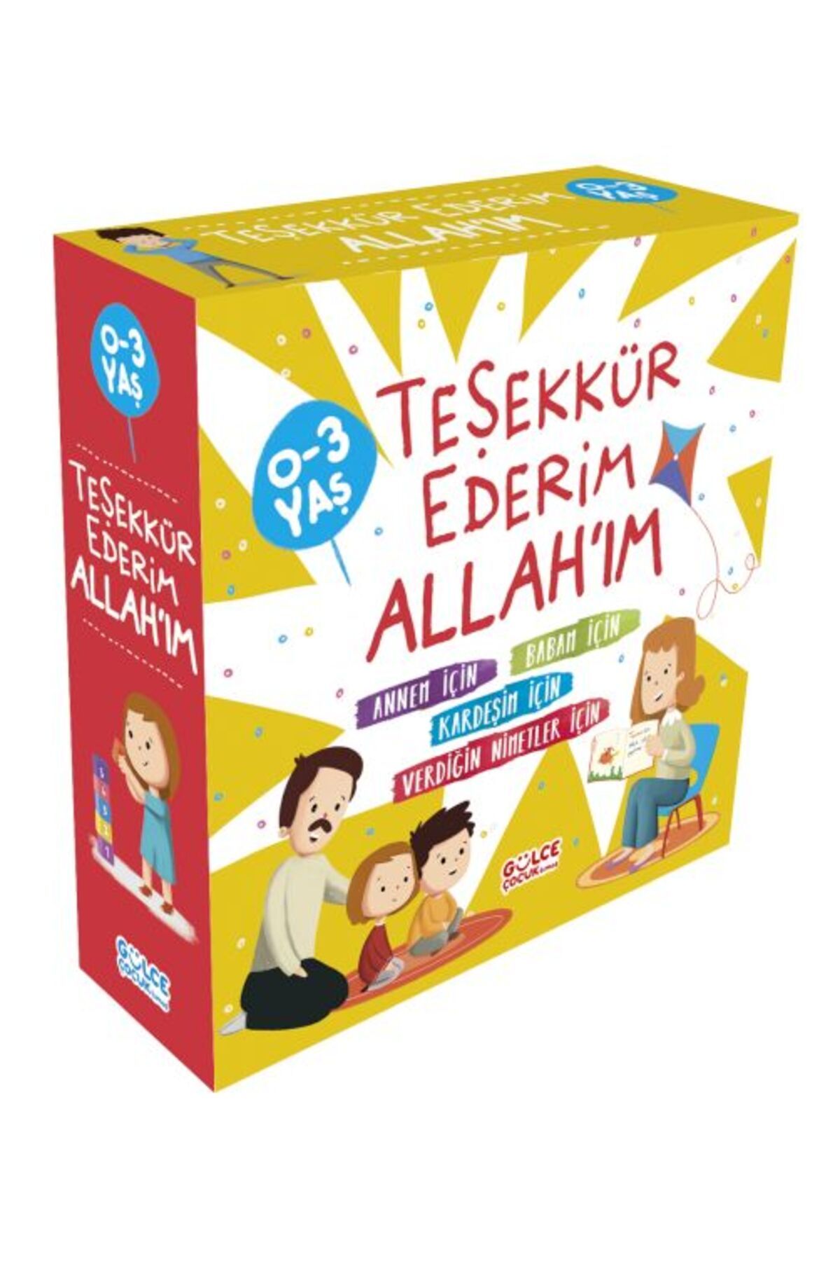 Karma Kitaplar Teşekkür Ederim Allah'ım (4 Kitap Takım)