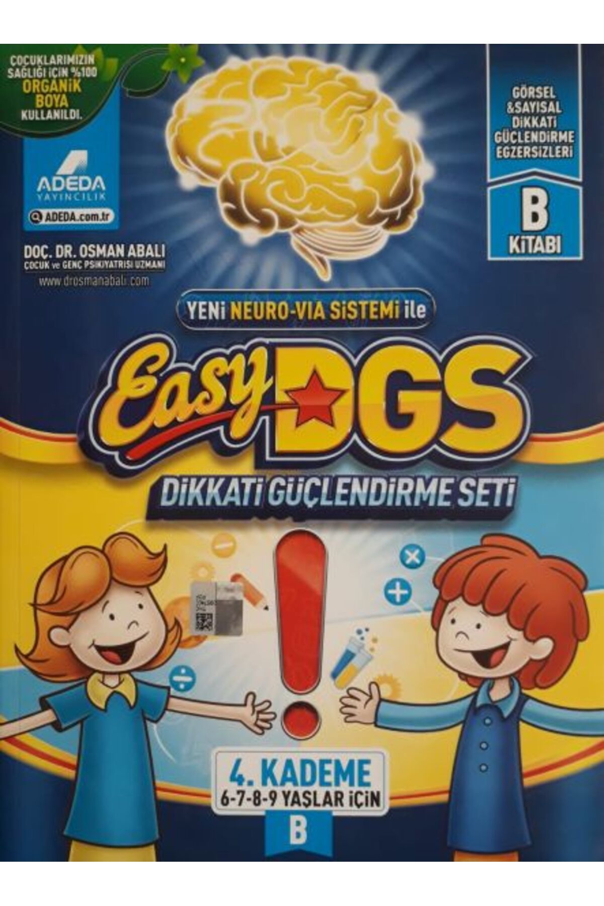 Destek Yayınları EASY Dikkati Güçlendirme Seti 6-9 yaş B Kitapçığı