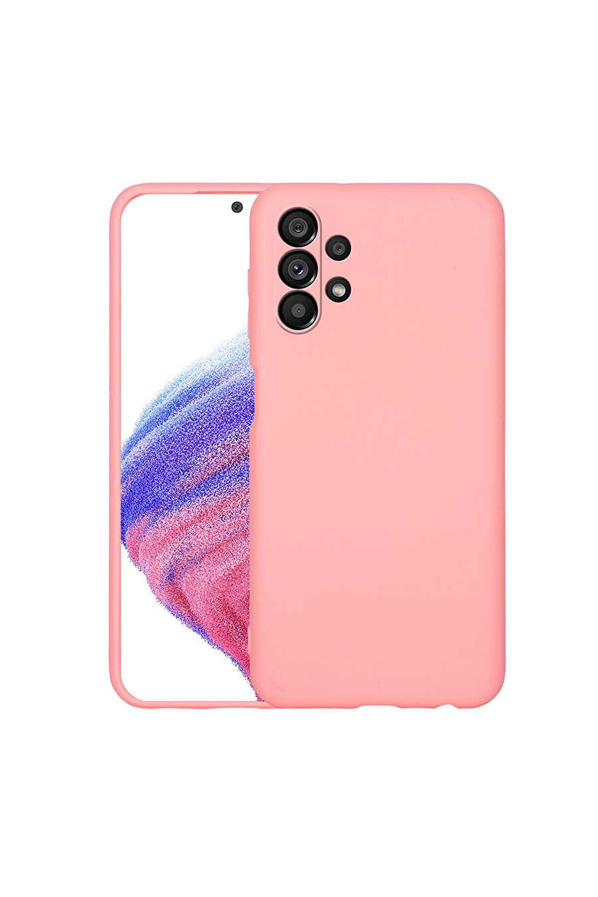 Di Aksesuar Samsung Galaxy A23 Şeker Pembe Lansman Kılıf