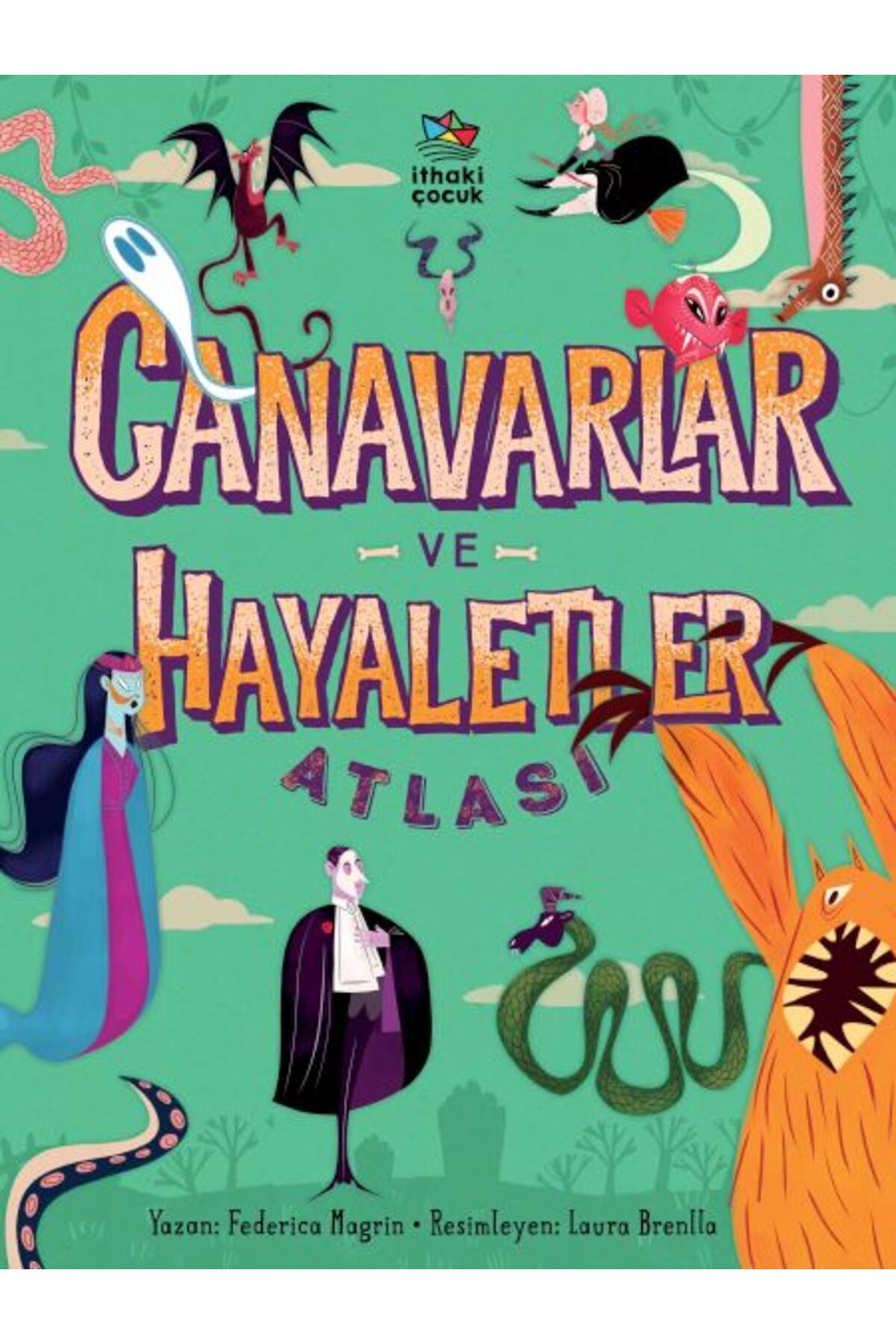 Destek Yayınları Canavarlar ve Hayaletler Atlası