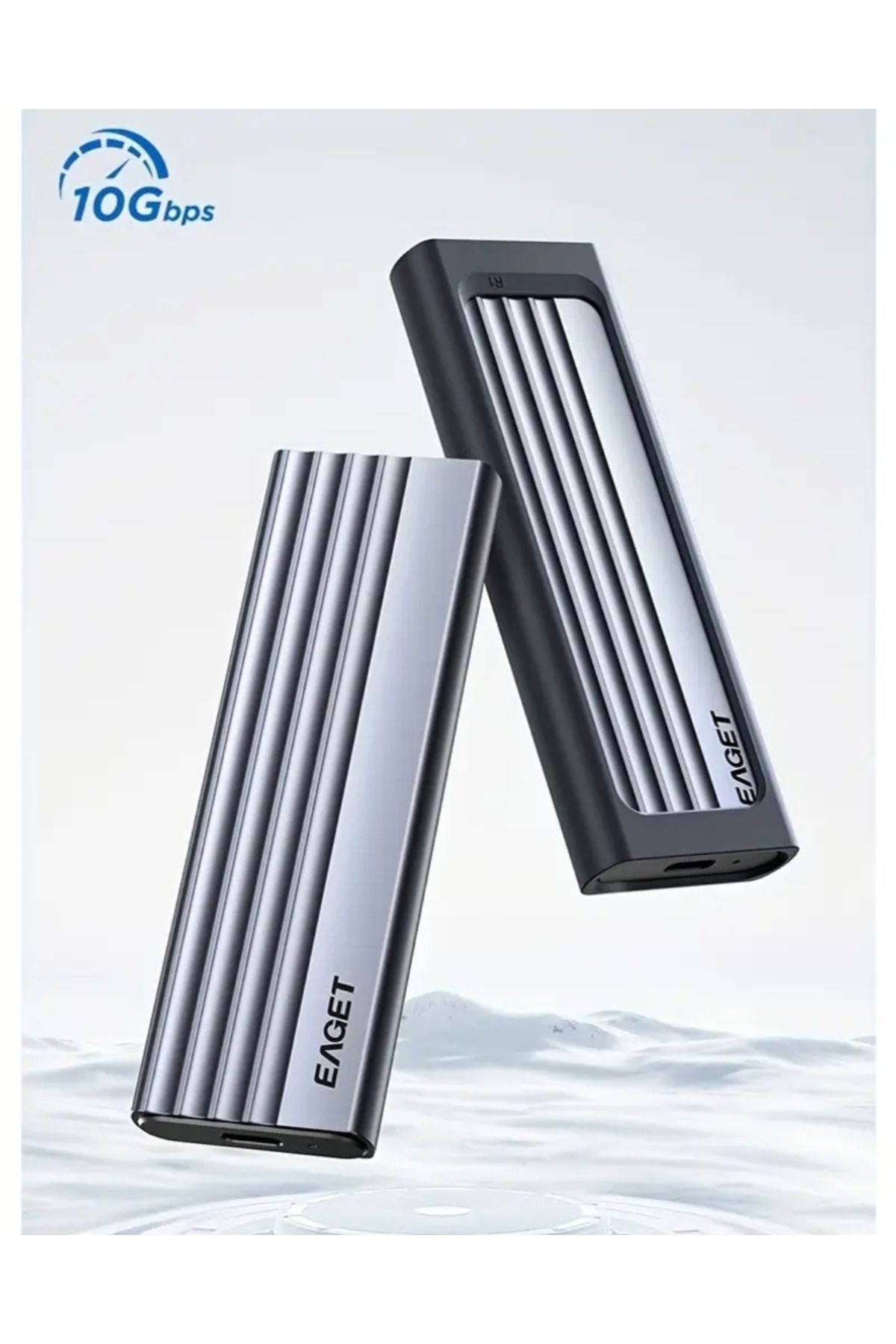 Eaget S330n M2 Nvme Ssd Muhafaza Kutusu 2280/2260/2242/2230/10gpbs Gen 3x2 Yüksek Hızlı Son Nesil