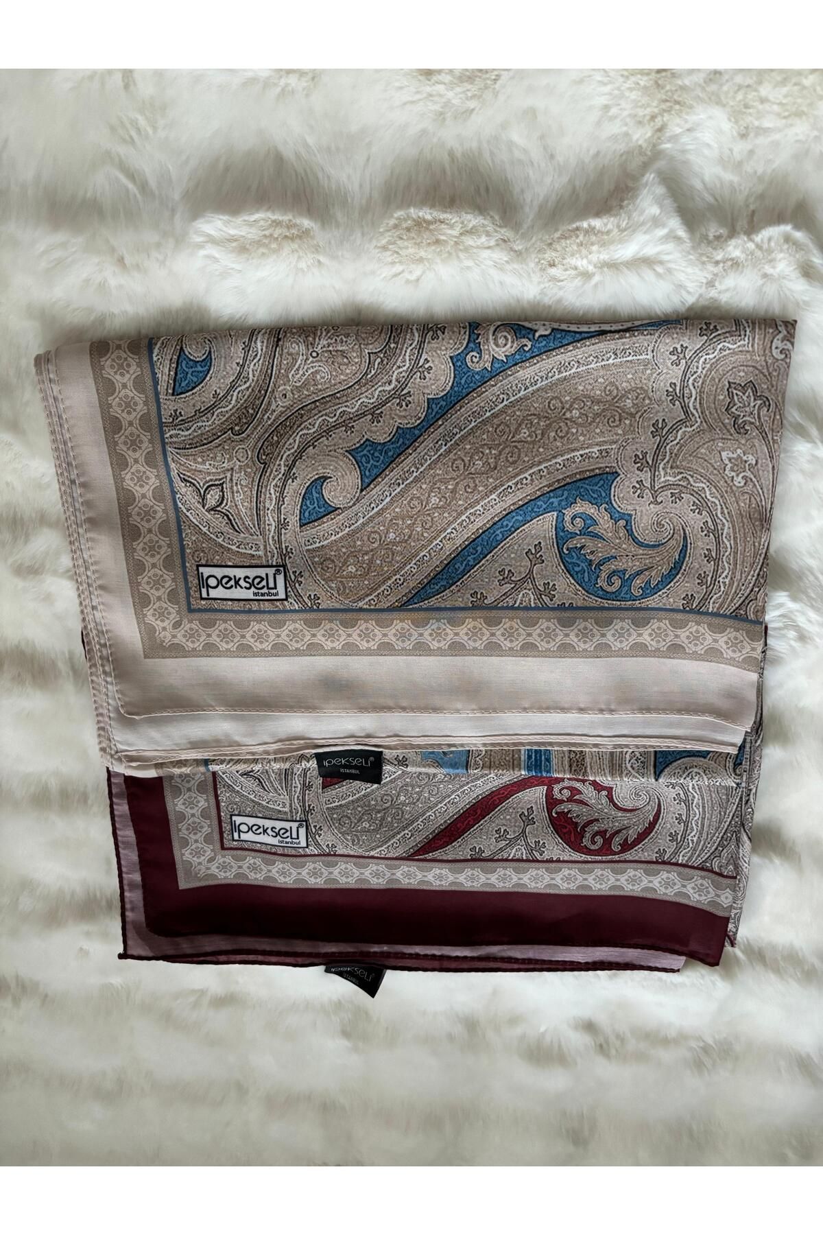 İpekseli 2 Lİ ETNİK DESEN PAMUK SOFT ŞAL