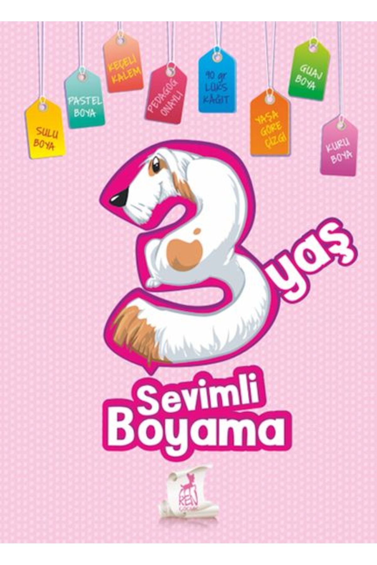 Türk Dil Kurumu Yayınları Sevimli Boyama 3 Yaş