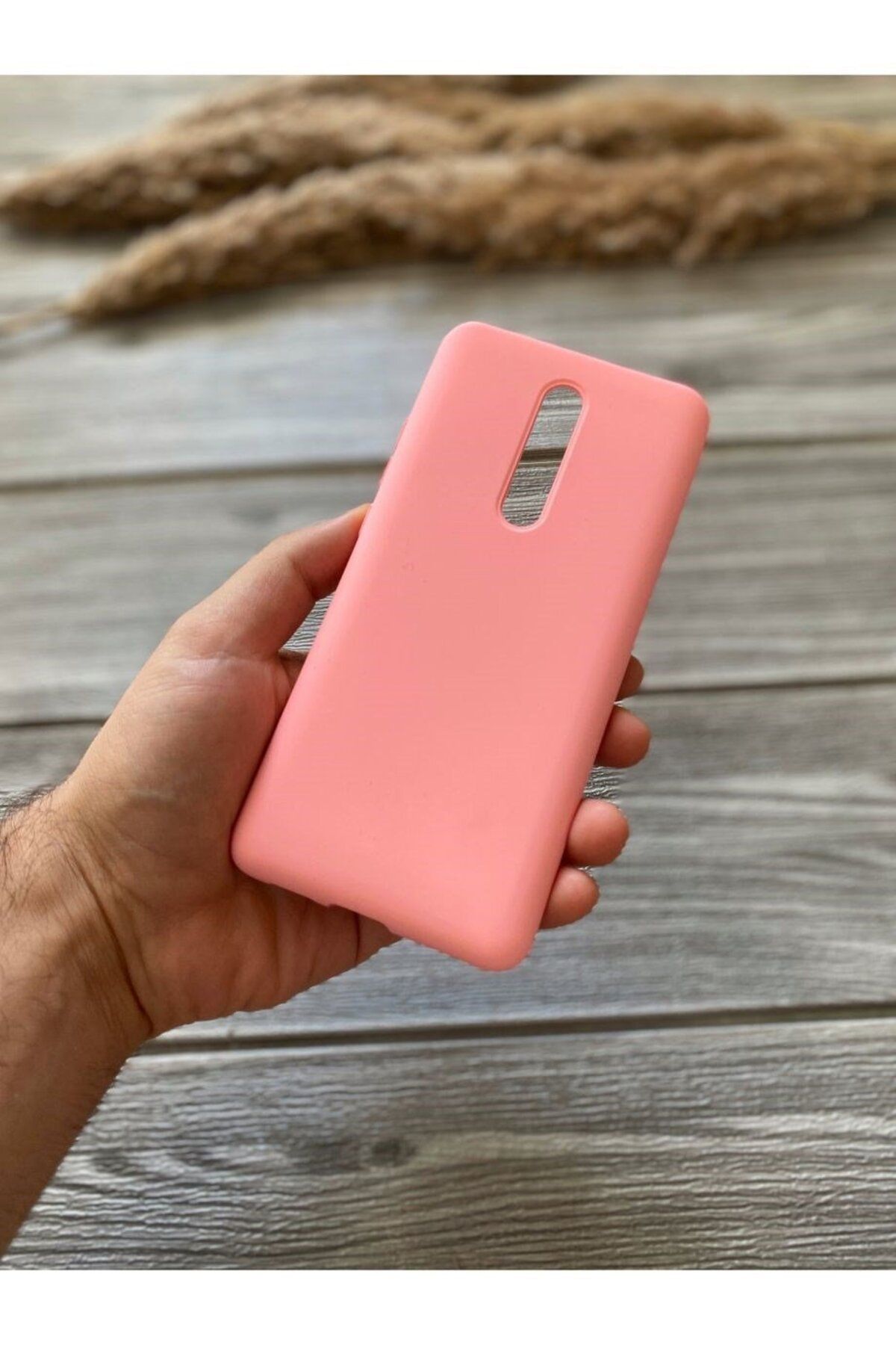 Di Aksesuar Xiaomi Mi 9T Şeker Pembe Lansman Kılıf
