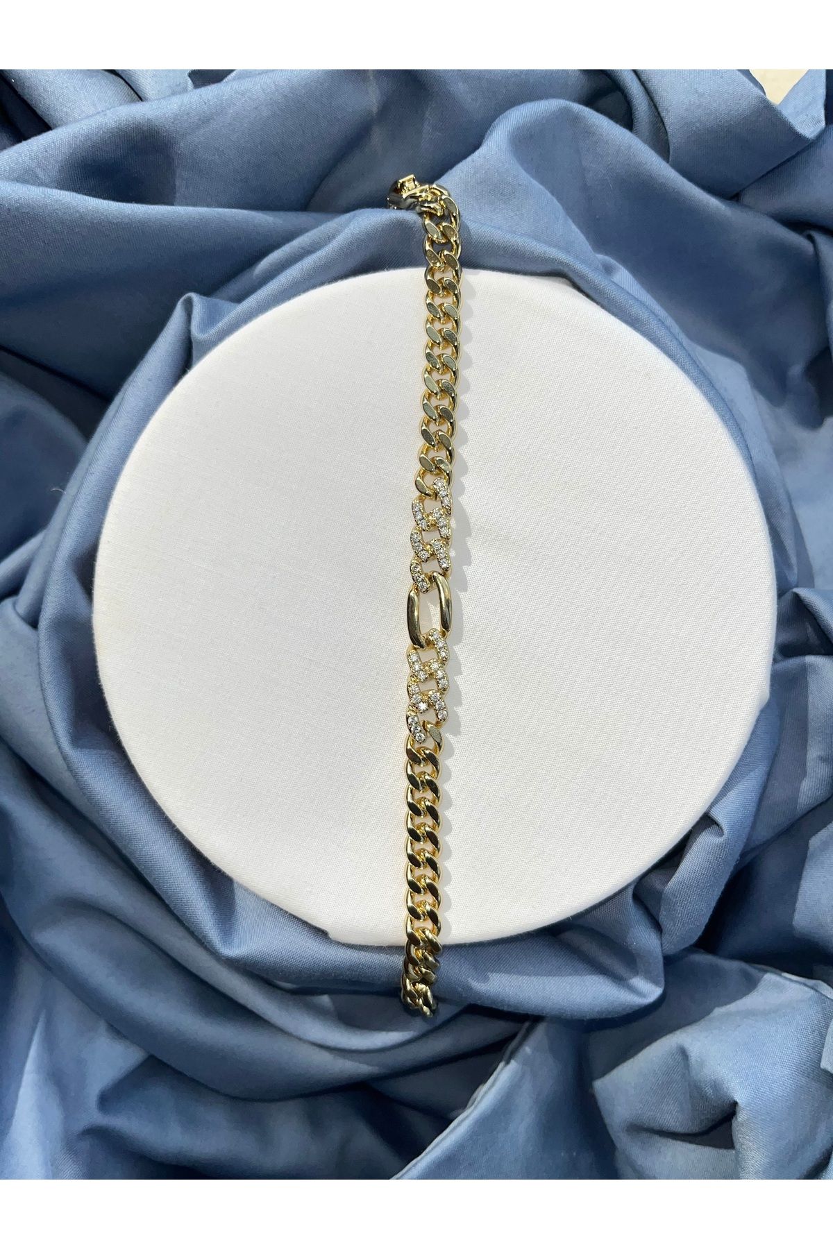 XUPING JEWELRY Xuping taş detaylı gurmet bileklik