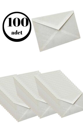 hırdawhat Kare Mektup Zarfı 11.4x16.2 Cm 70 Gram 100 Adet