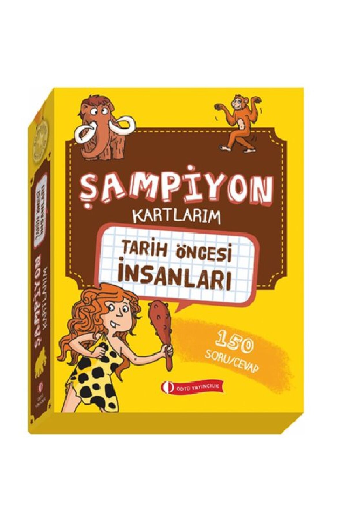 Türk Dil Kurumu Yayınları Tarih Öncesi İnsanları - Şampiyon Kartlarım