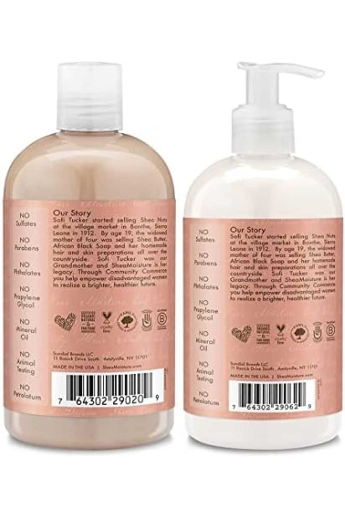 Shea Moisture-SHEA MOISTURE Shampoo and Conditioner Set, Coconut & Hibiscus Curl & Shine, Curly Hair Products with 3