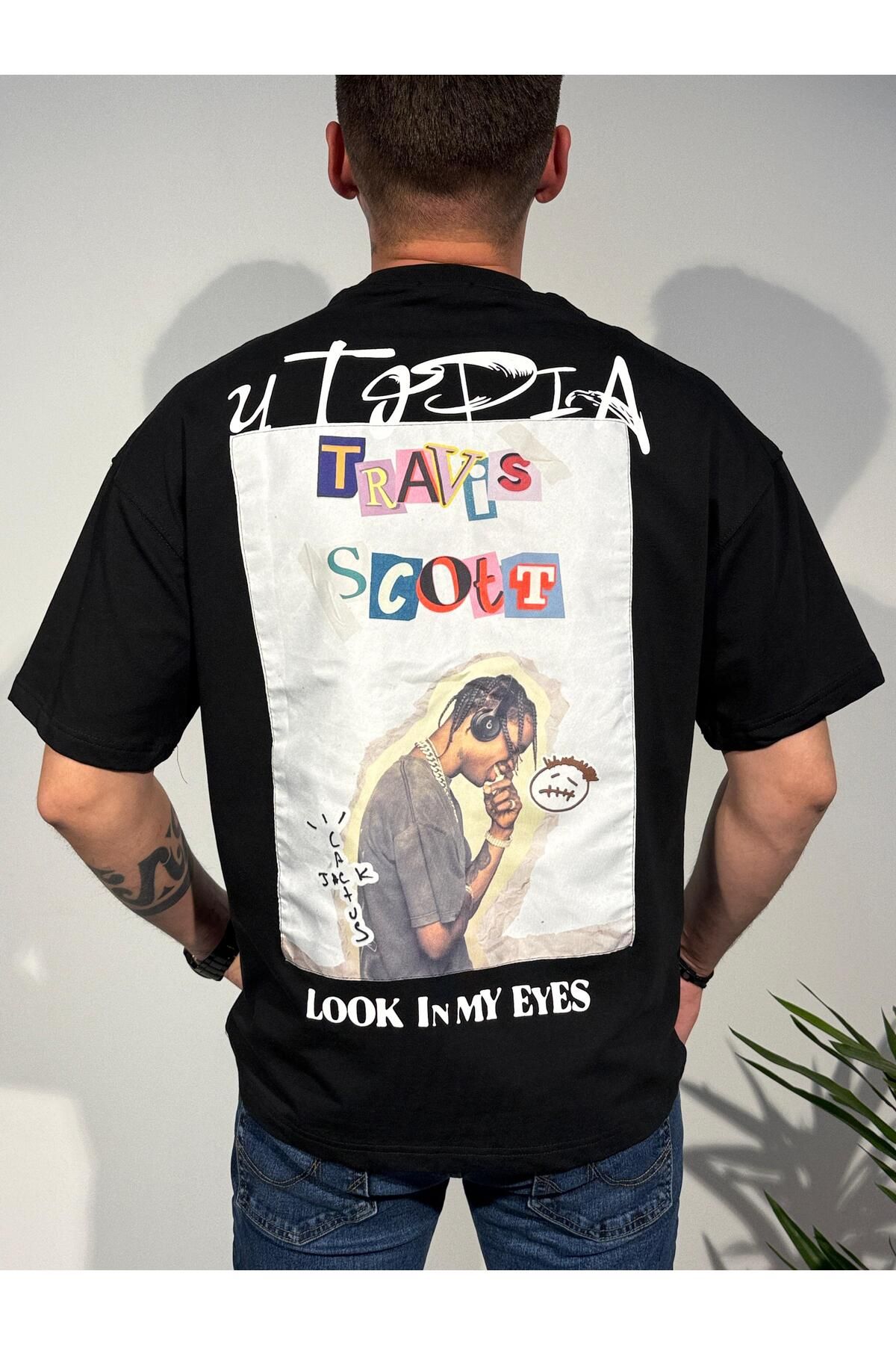 ZU İSTANBUL ERKEK LOOK IN MY EYES T-SHIRT