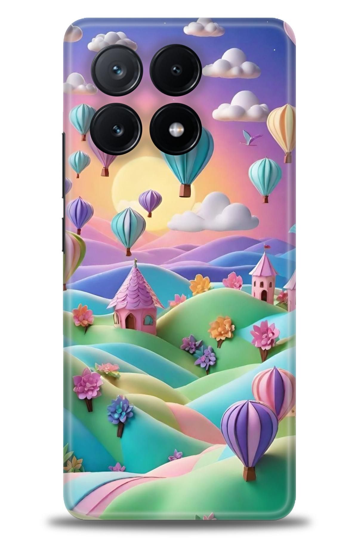 CooperTech Xiaomi Poco X6 Pro 5G İle Uyumlu HD Baskılı Desenli Silikon Kılıf - 330
