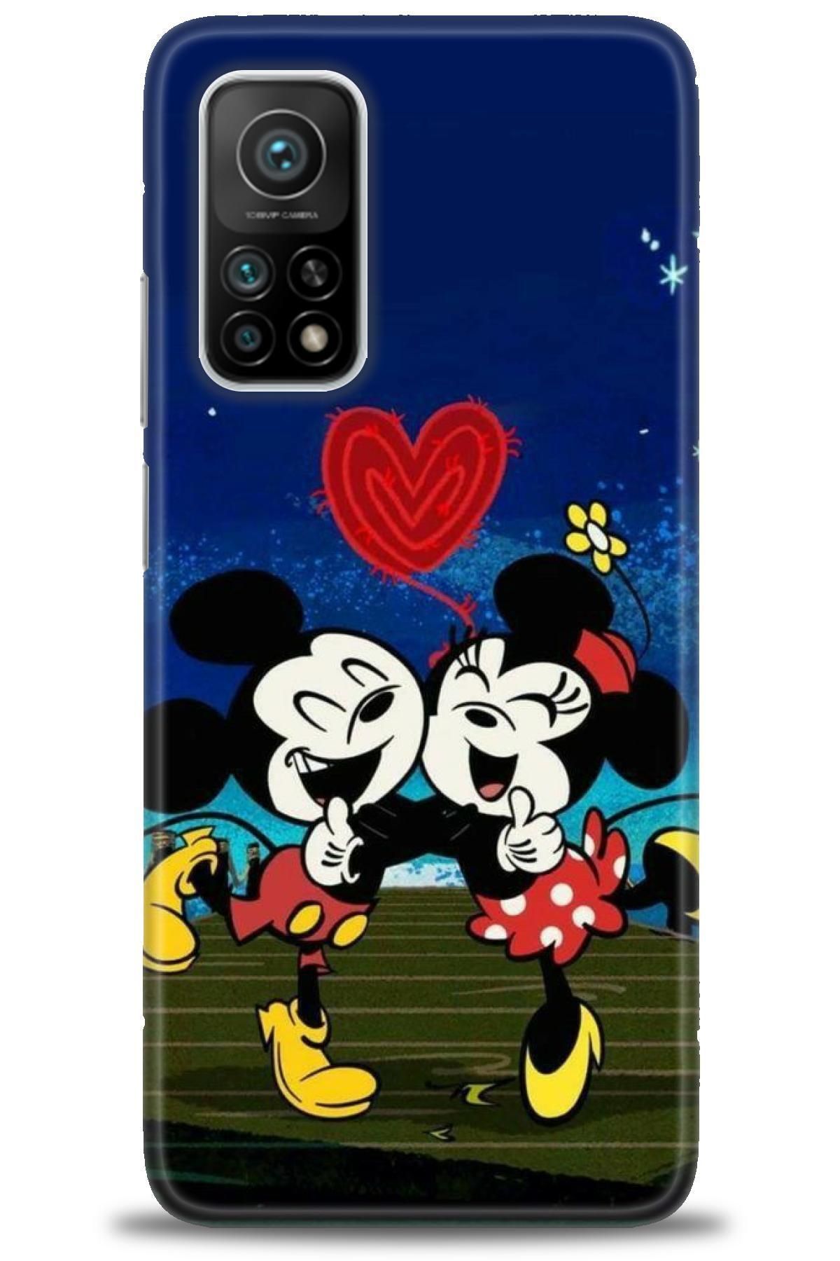 CooperTech Xiaomi Mi 10T İle Uyumlu HD Baskılı Desenli Silikon Kılıf - 830