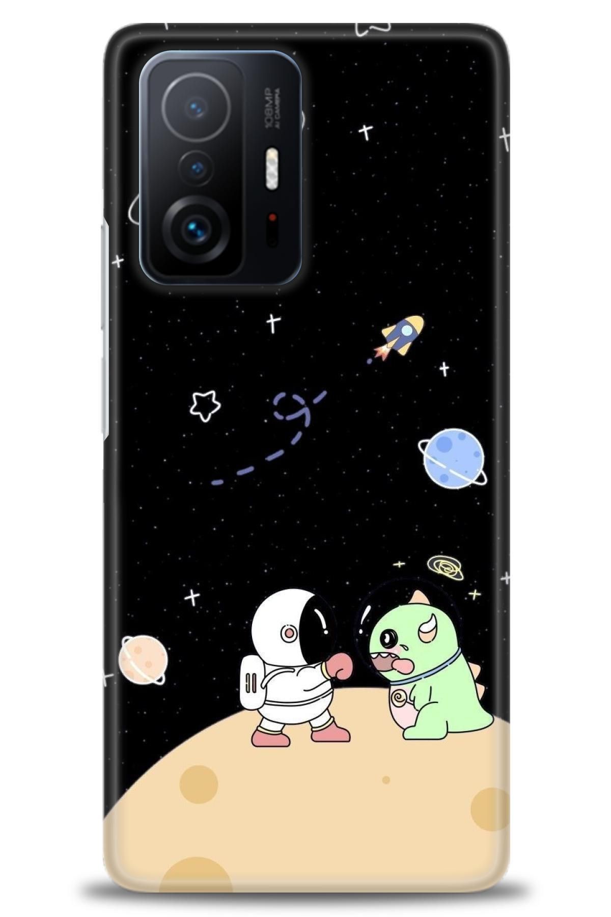 CooperTech Xiaomi Mi 11T İle Uyumlu HD Baskılı Desenli Silikon Kılıf - 380