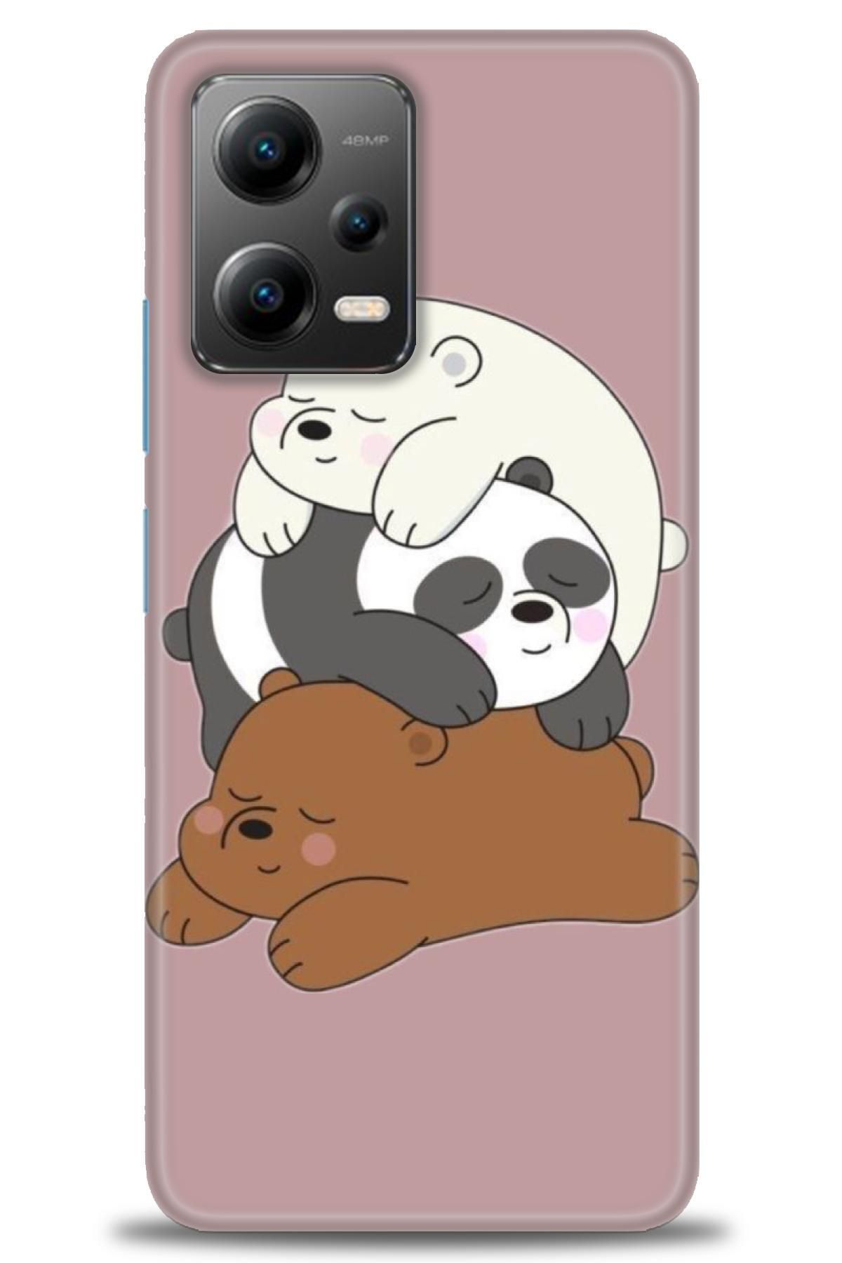 CooperTech Xiaomi Poco X5 5G İle Uyumlu HD Baskılı Desenli Silikon Kılıf - 140