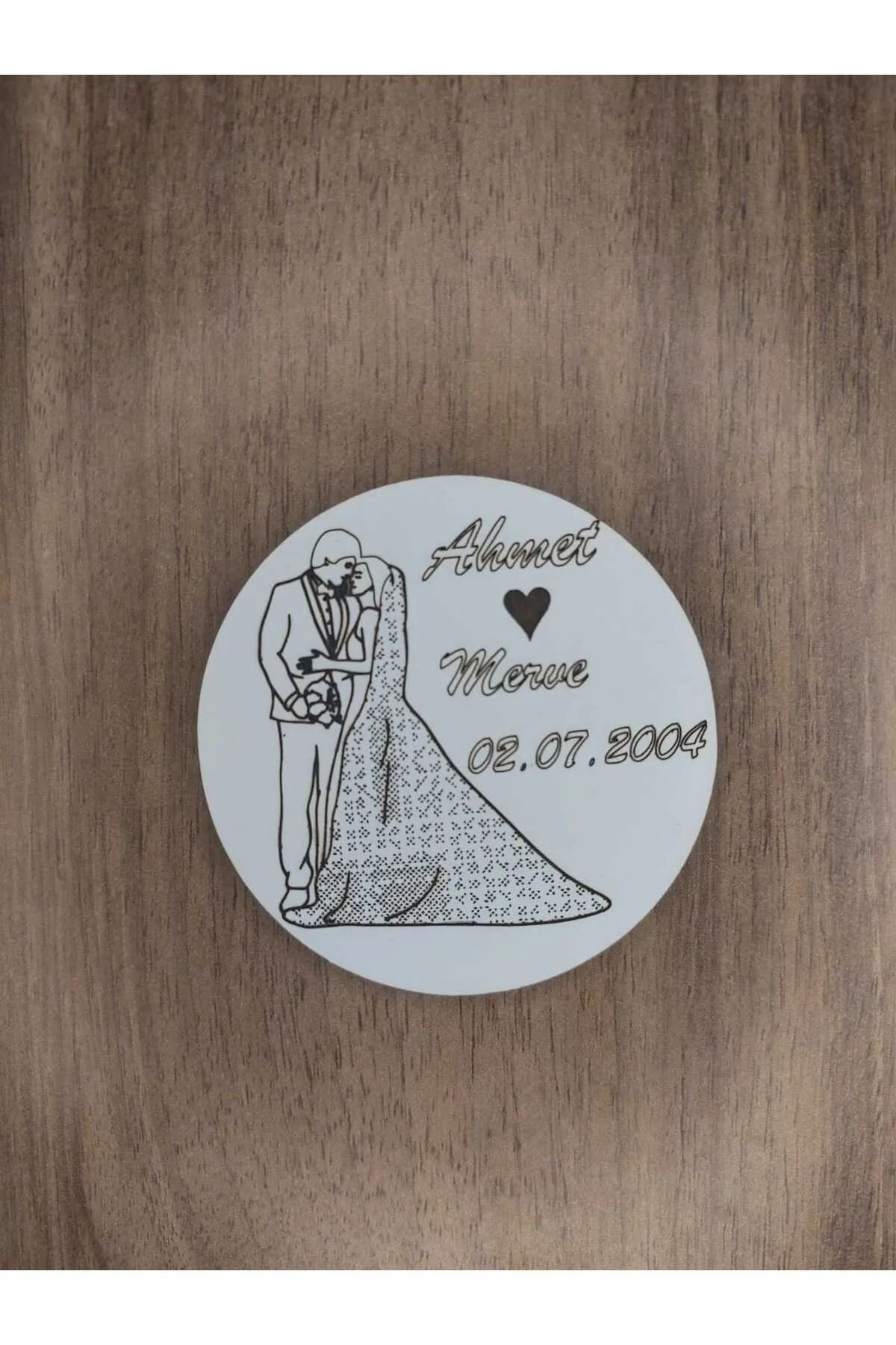 LavanTasarım 25 Adet Gelin Dağmat Magnet