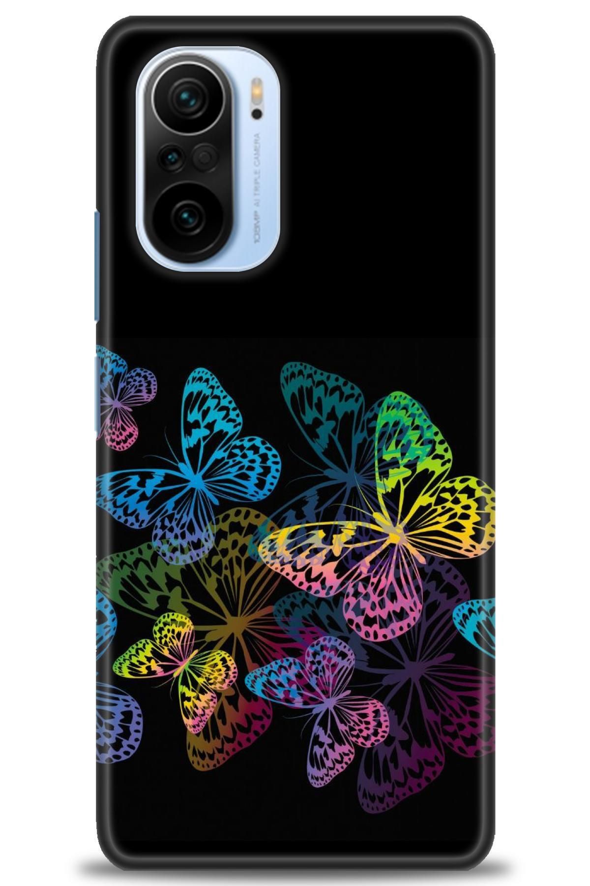 CooperTech Xiaomi Redmi K40 İle Uyumlu HD Baskılı Desenli Silikon Kılıf - 1030