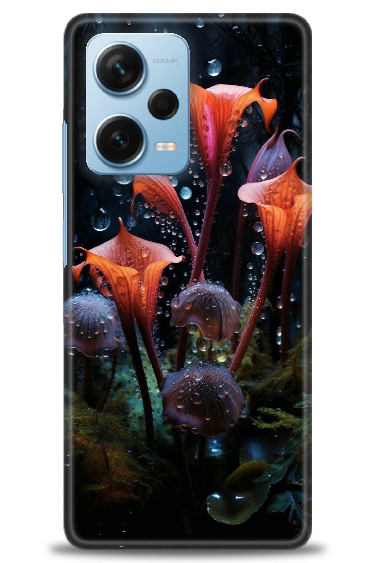 CooperTech Xiaomi Redmi Note 12 Pro Plus İle Uyumlu HD Baskılı Desenli Silikon Kılıf - 750